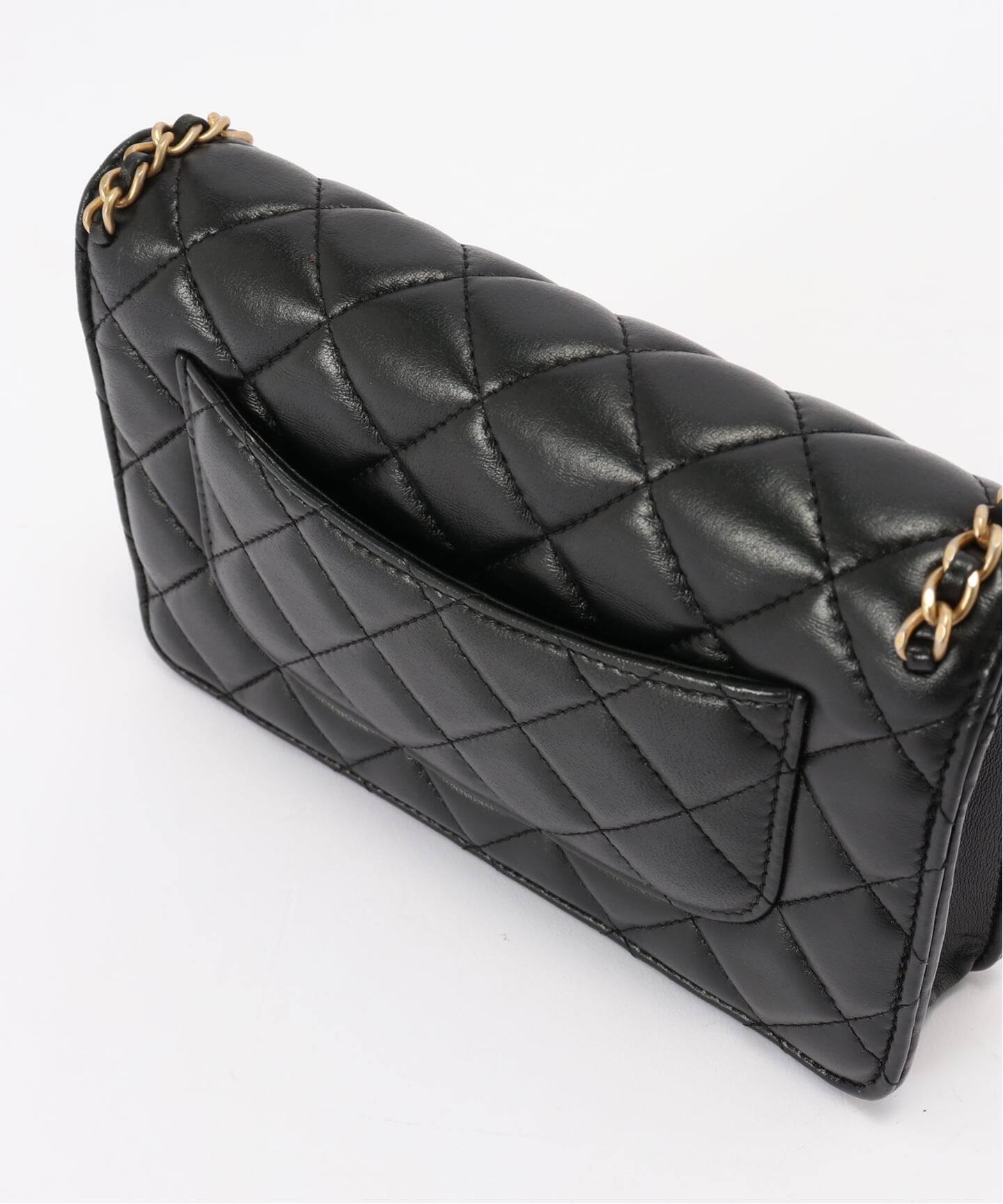 CHANEL/シャネル】Matelasse chain frame wallet 19（ショルダーバッグ