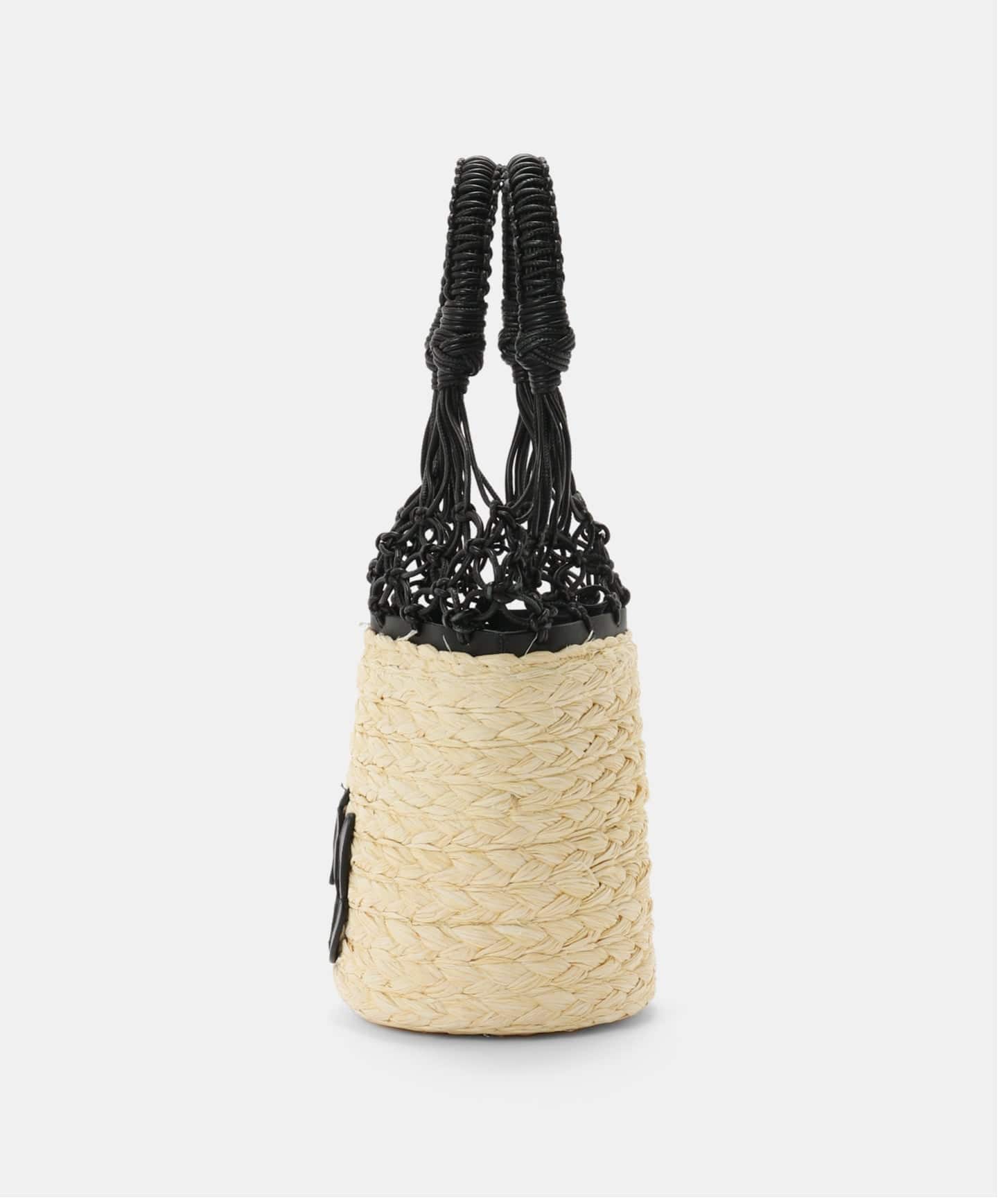 MIU MIU/ミュウミュウ】Bucket shoulder 2way raffia（ショルダー