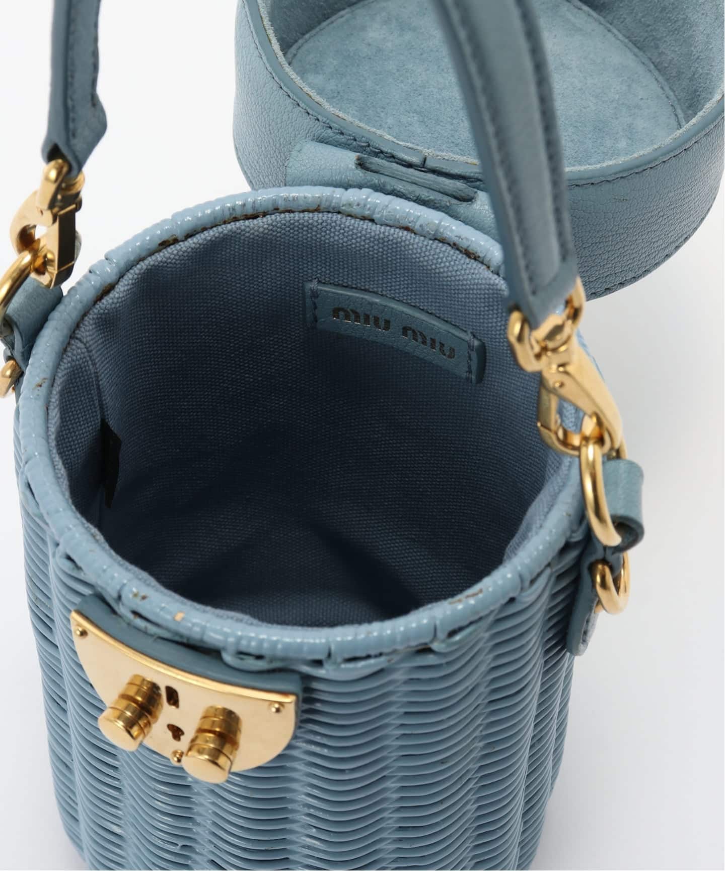 myumyu　7本 MIU MIU/ミュウミュウ】 Cylinder shoulder 2way（ショルダーバッグ