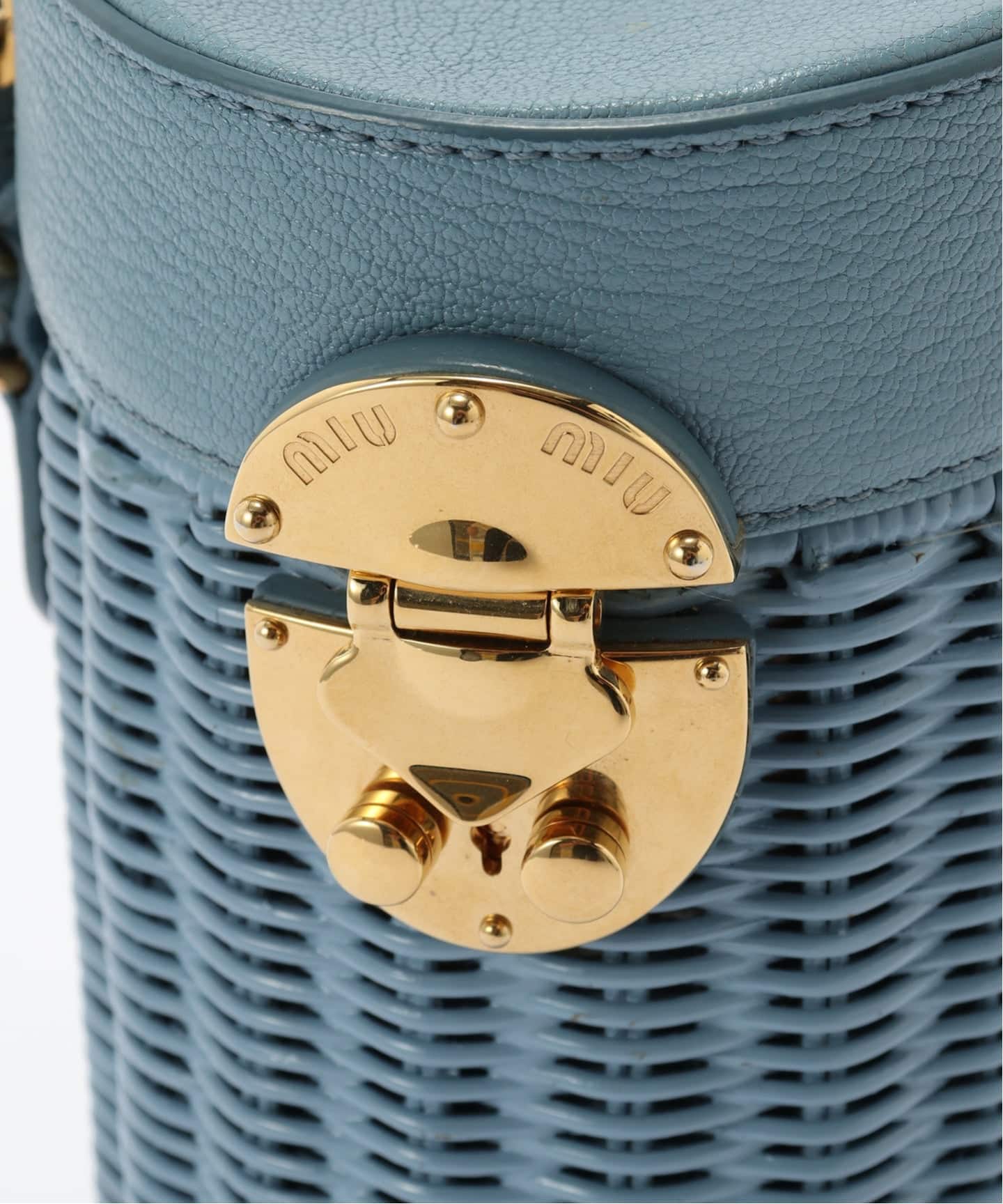 MIU MIU/ミュウミュウ】 Cylinder shoulder 2way（ショルダーバッグ