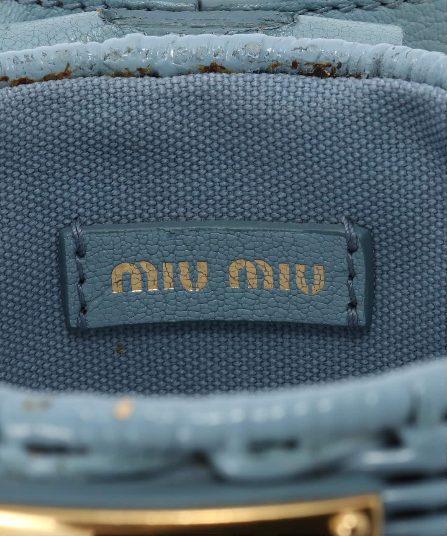 MIU MIU/ミュウミュウ】 Cylinder shoulder 2way（ショルダーバッグ