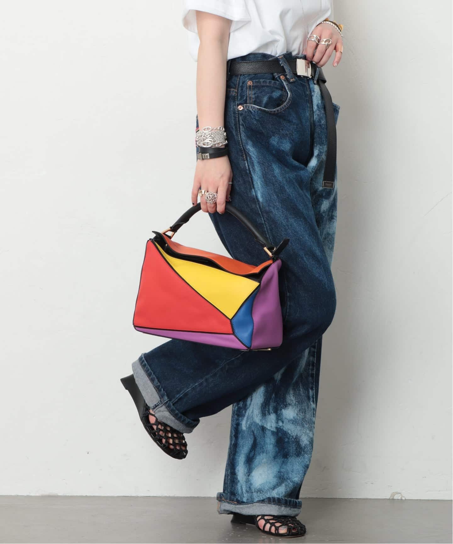LOEWE/ロエベ】 Puzzle shoulder large 2way（ショルダーバッグ