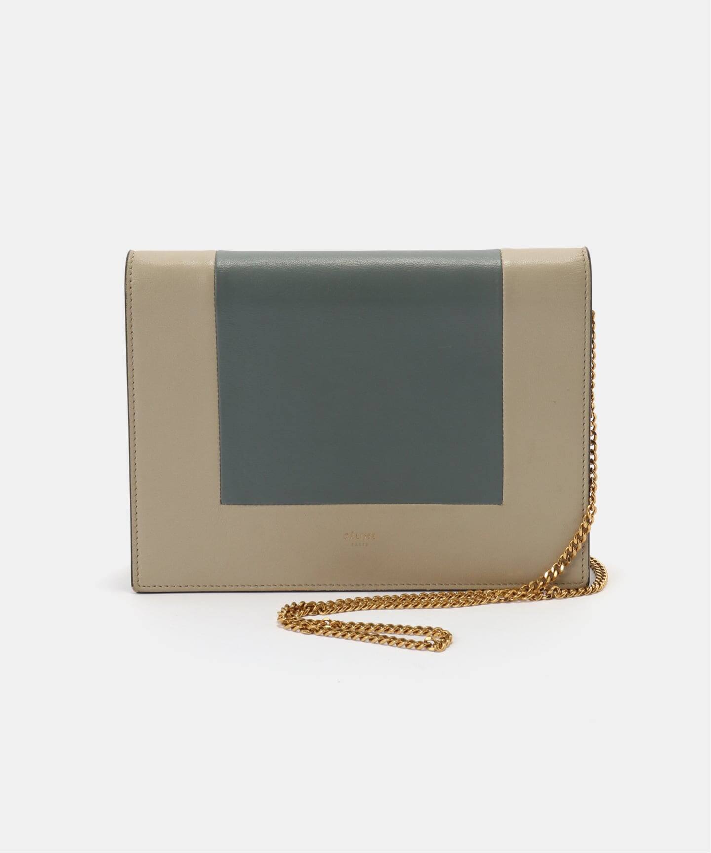 CELINE/セリーヌ】 Frame evening chain wallet（ショルダーバッグ 
