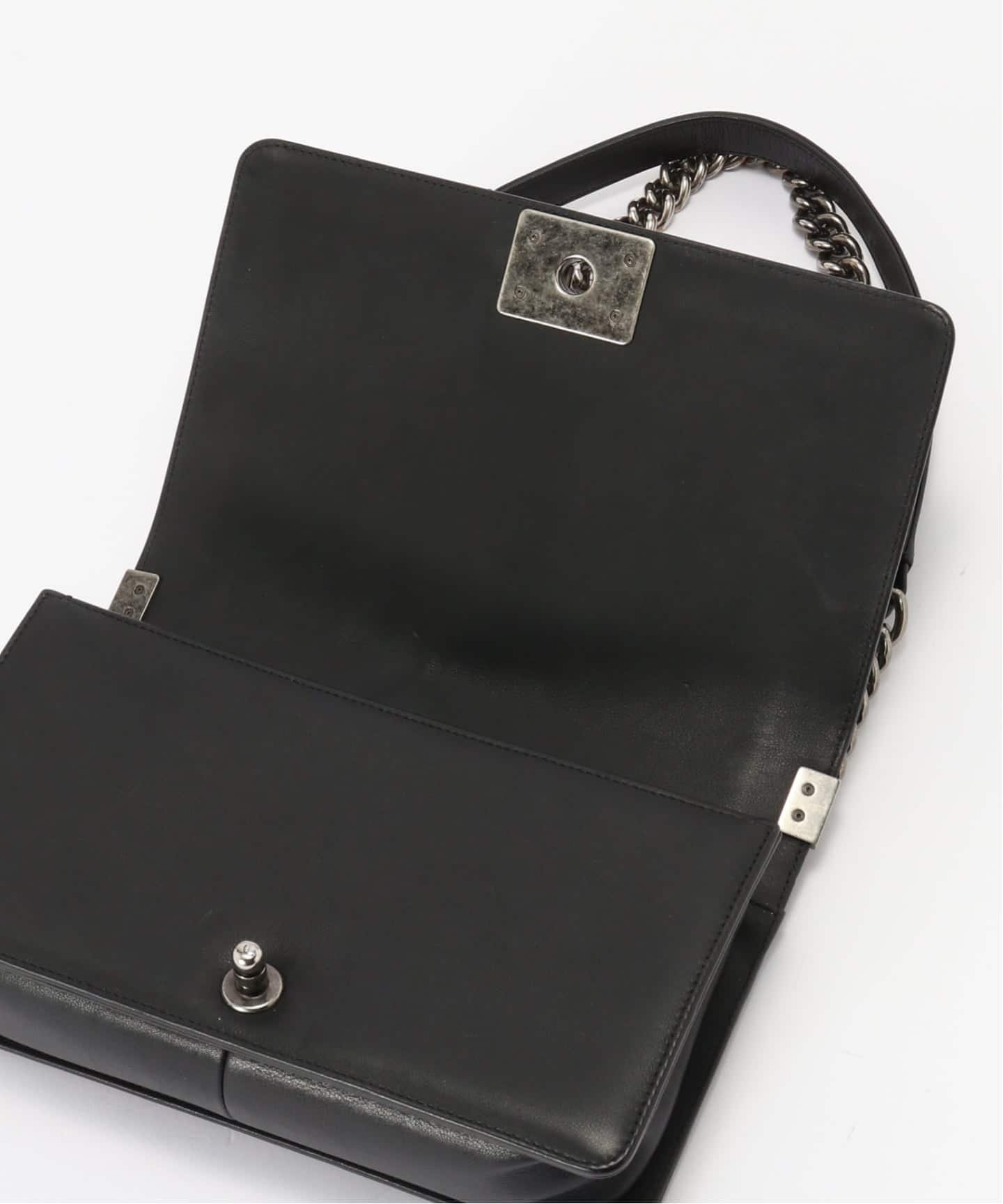 CHANEL/シャネル】Boy chanel shoulder bag 25 v stitch（ショルダー