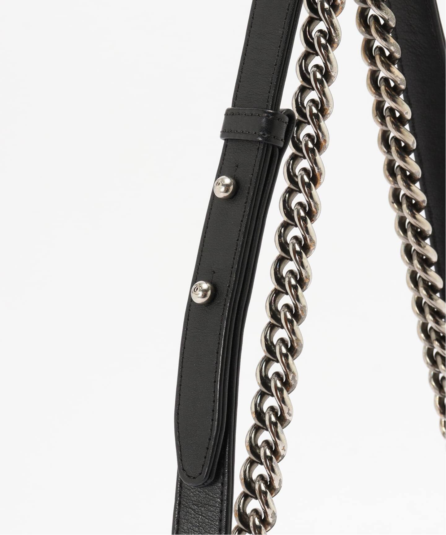 CHANEL/シャネル】Boy chanel shoulder bag 25 v stitch（ショルダー
