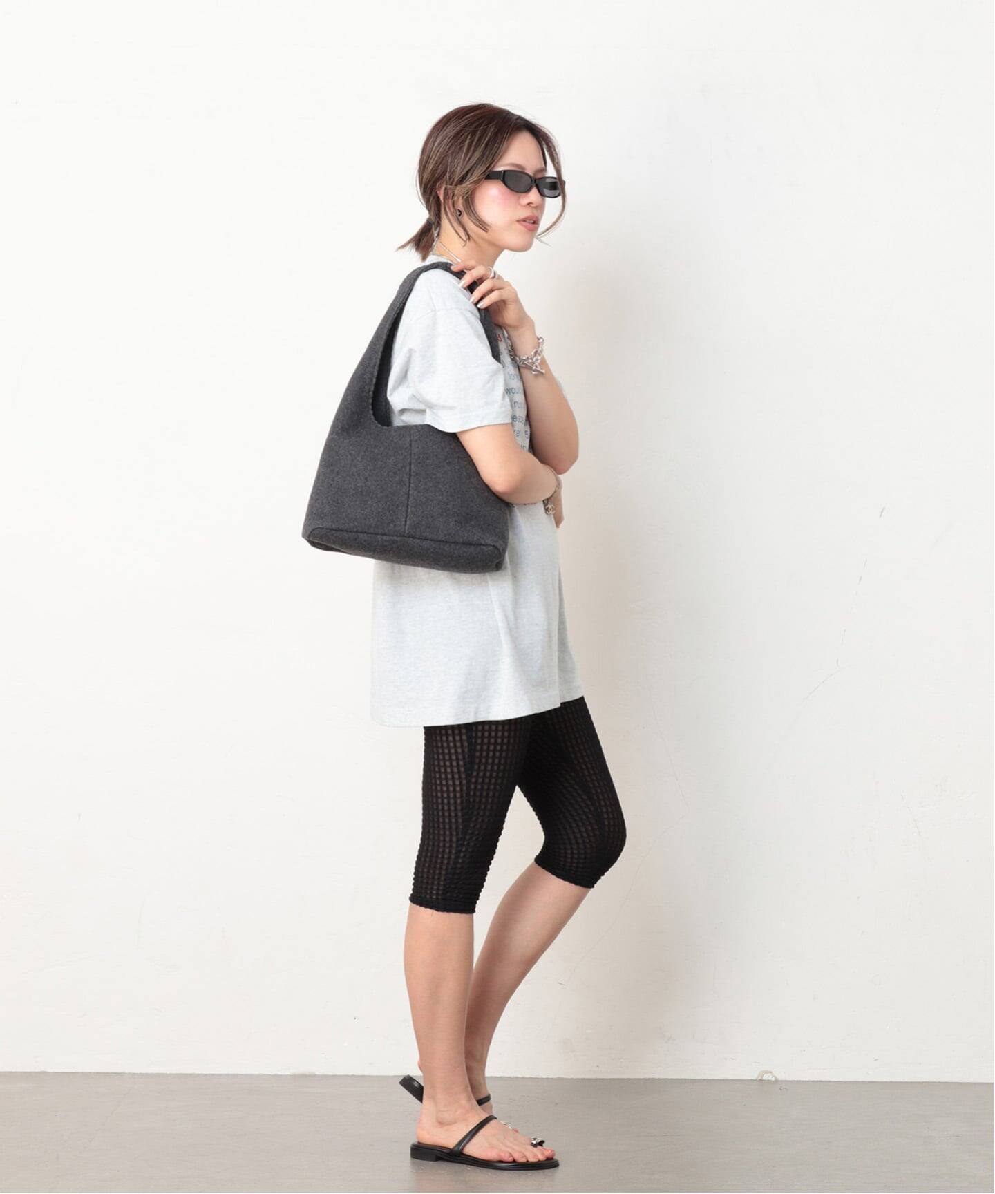MIU MIU/ミュウミュウ】Archive shoulder wool（ショルダーバッグ