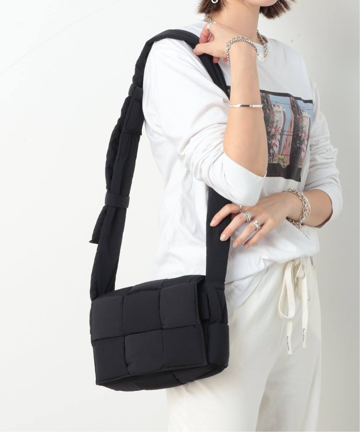 BOTTEGA VENETA/ボッテガ ヴェネタ】Cassette shoulder nylon