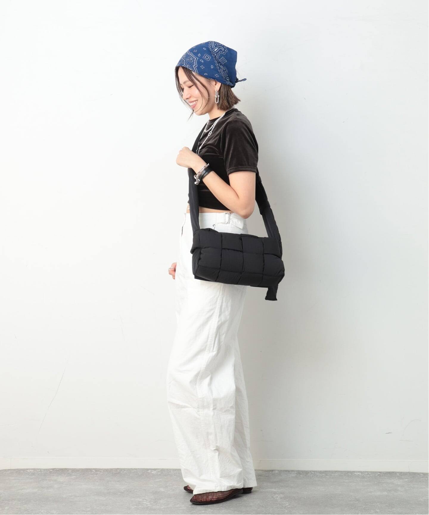 BOTTEGA VENETA/ボッテガ ヴェネタ】Cassette shoulder nylon