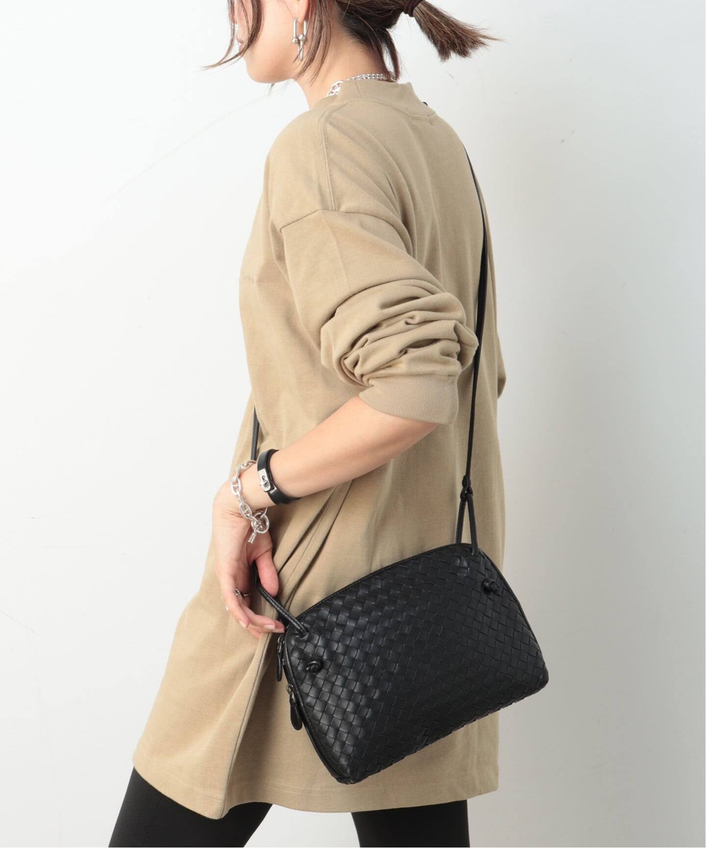 VINTAGE BOTTEGA VENETA/ボッテガ ヴェネタ】 Intrecciato shoulder 