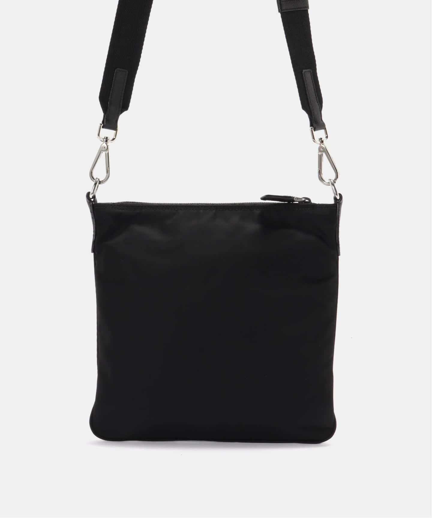 PRADA ブラックアンサンブル PRADA/プラダ】shoulder zip nylon（ショルダーバッグ）｜ENSEMBLE