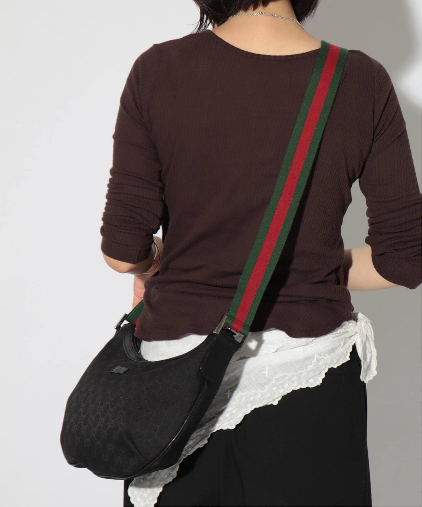 VINTAGE GUCCI/グッチ】GG supreme shoulder canvas（ショルダーバッグ