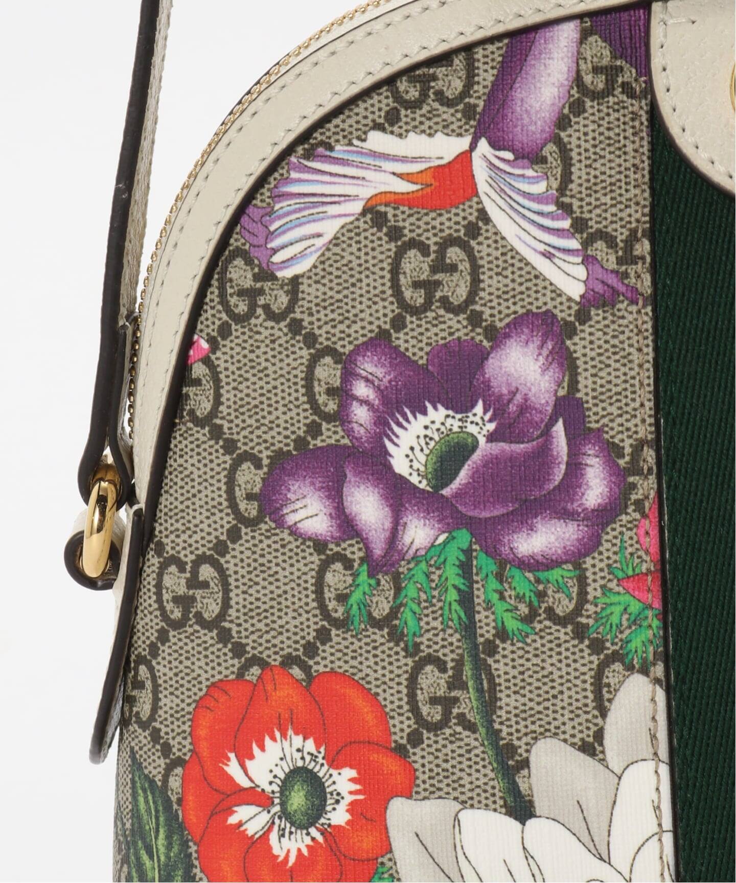 VINTAGE GUCCI/グッチ】Ophidia shoulder gg flora（ショルダーバッグ