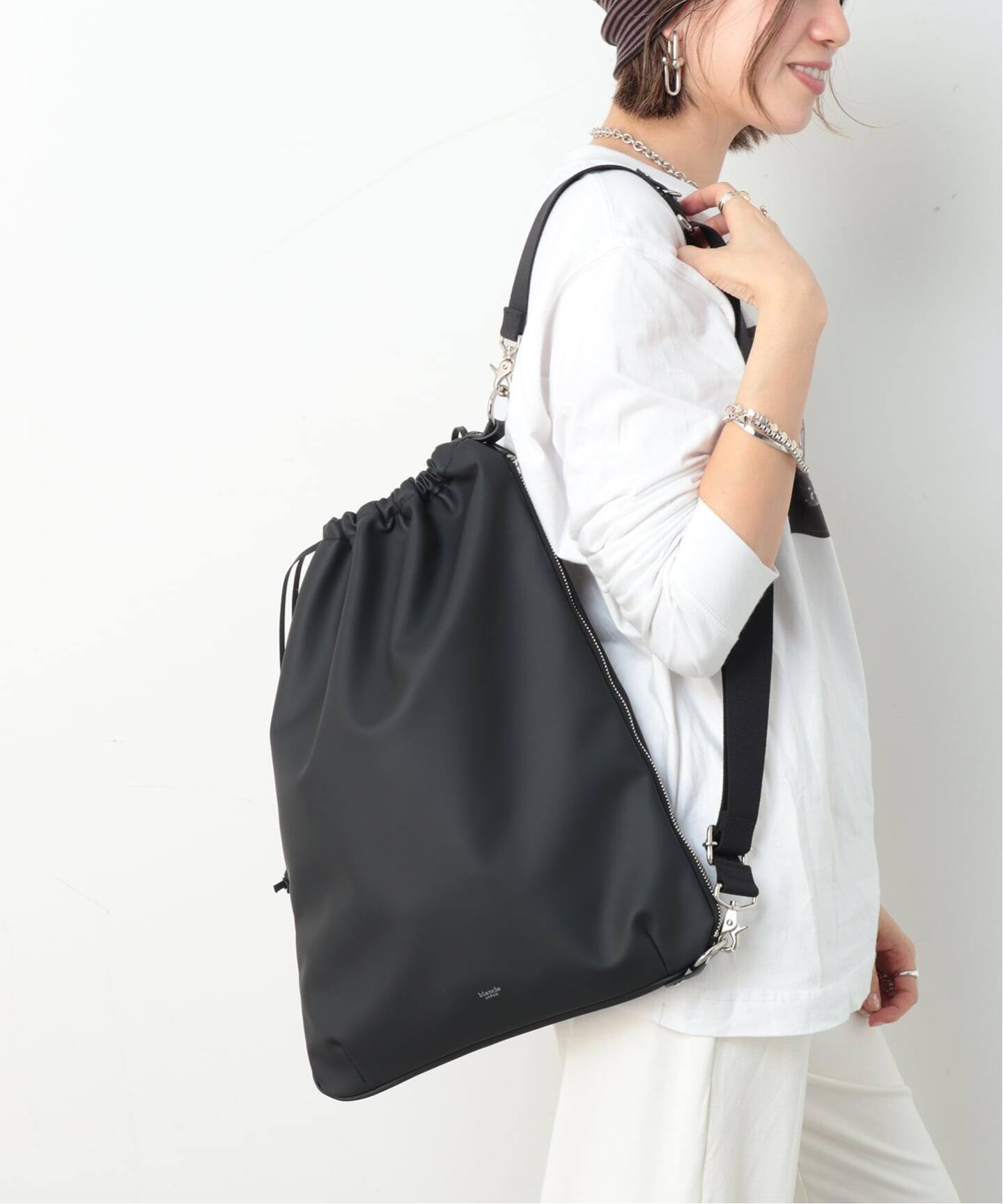 blancle/ ブランクレ】Side zip purse shoulder（ショルダーバッグ 