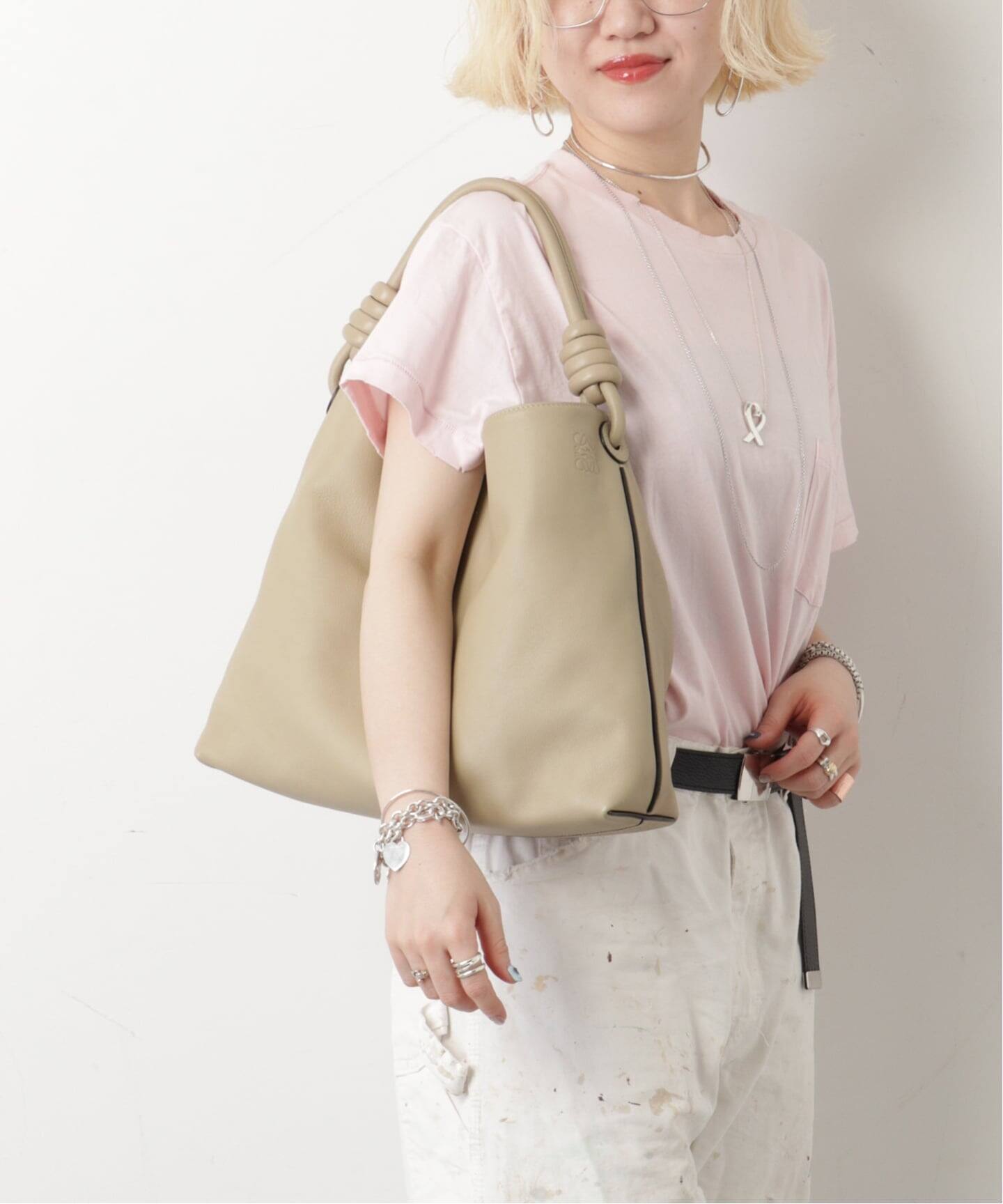 VINTAGE LOEWE/ロエベ】Flamenco one shoulder bag（ショルダーバッグ 