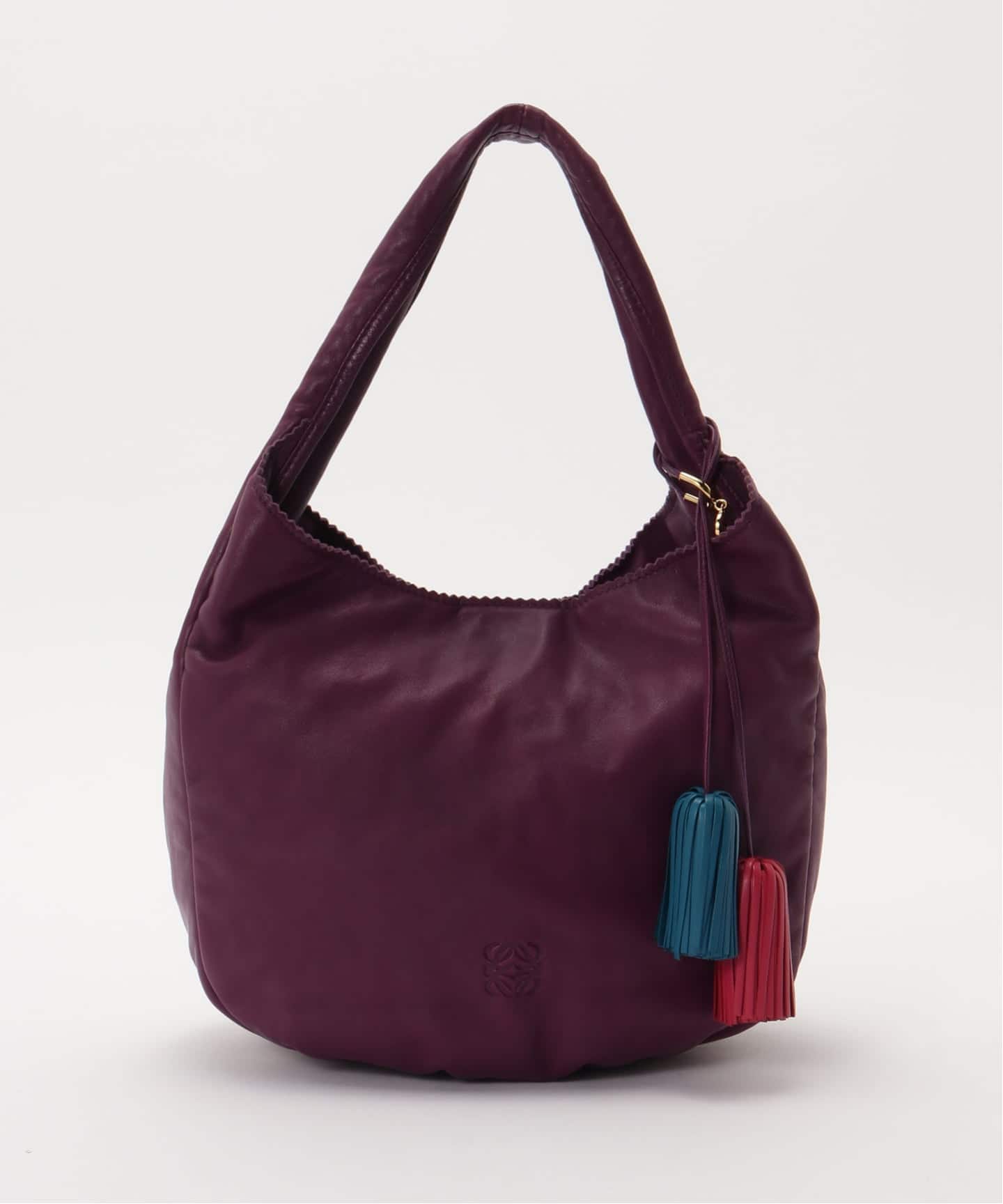 VINTAGE LOEWE/ロエベ】 Viento one shoulder tassel charm