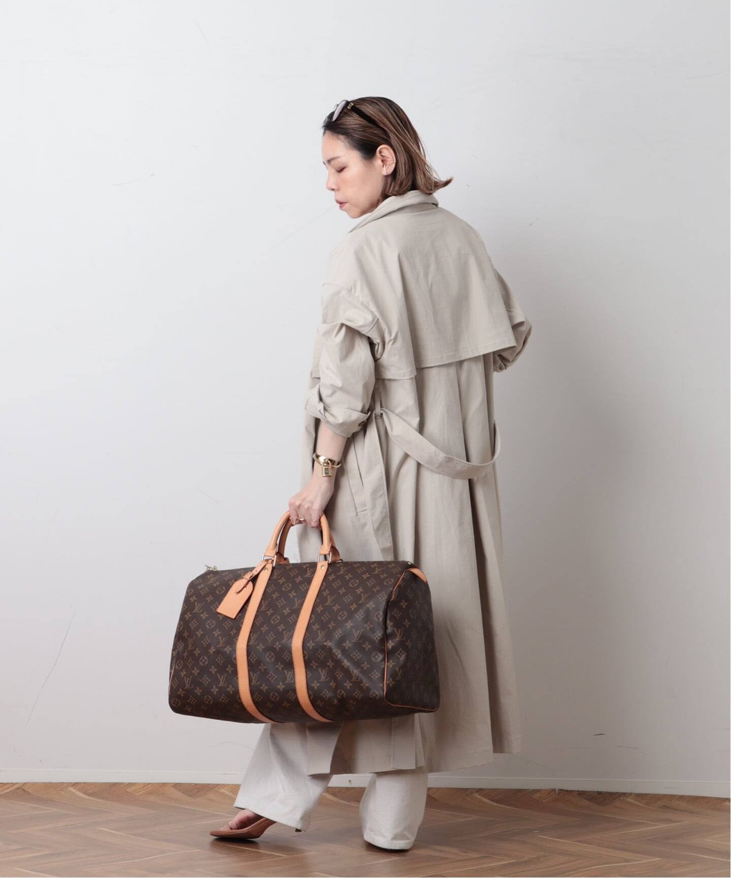 モノグラム ハンドバッグ ボストンバッグ ブラウン keepall 50 VINTAGE LOUIS VUITTON/ルイ ヴィトン】Keepall 50（ボストンバッグ