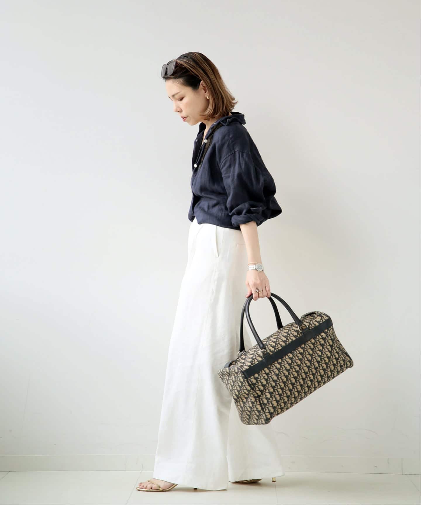 VINTAGE DIOR/ディオール 】ボストンバッグ 40 trotter（ボストン