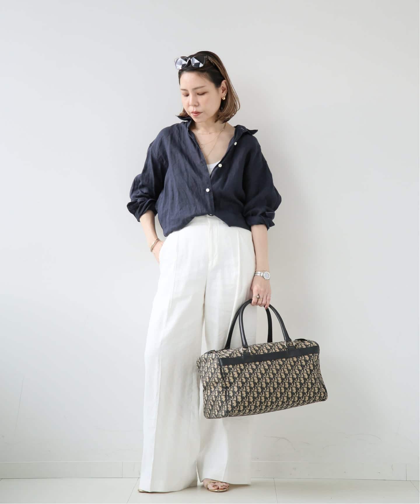 VINTAGE DIOR/ディオール 】ボストンバッグ 40 trotter（ボストン