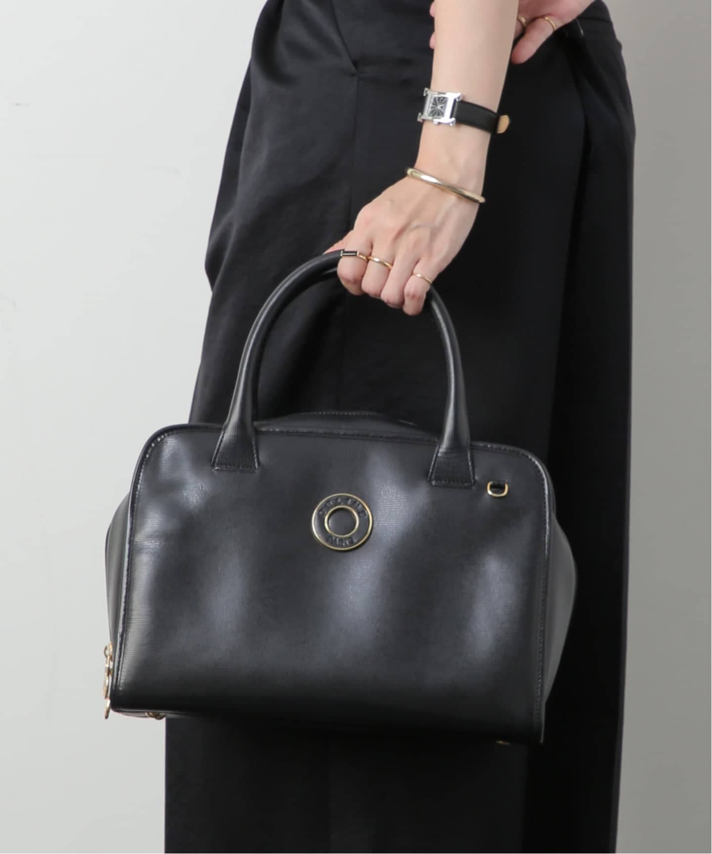 VINTAGE CELINE/セリーヌ】ボストンバッグ circle（ボストンバッグ