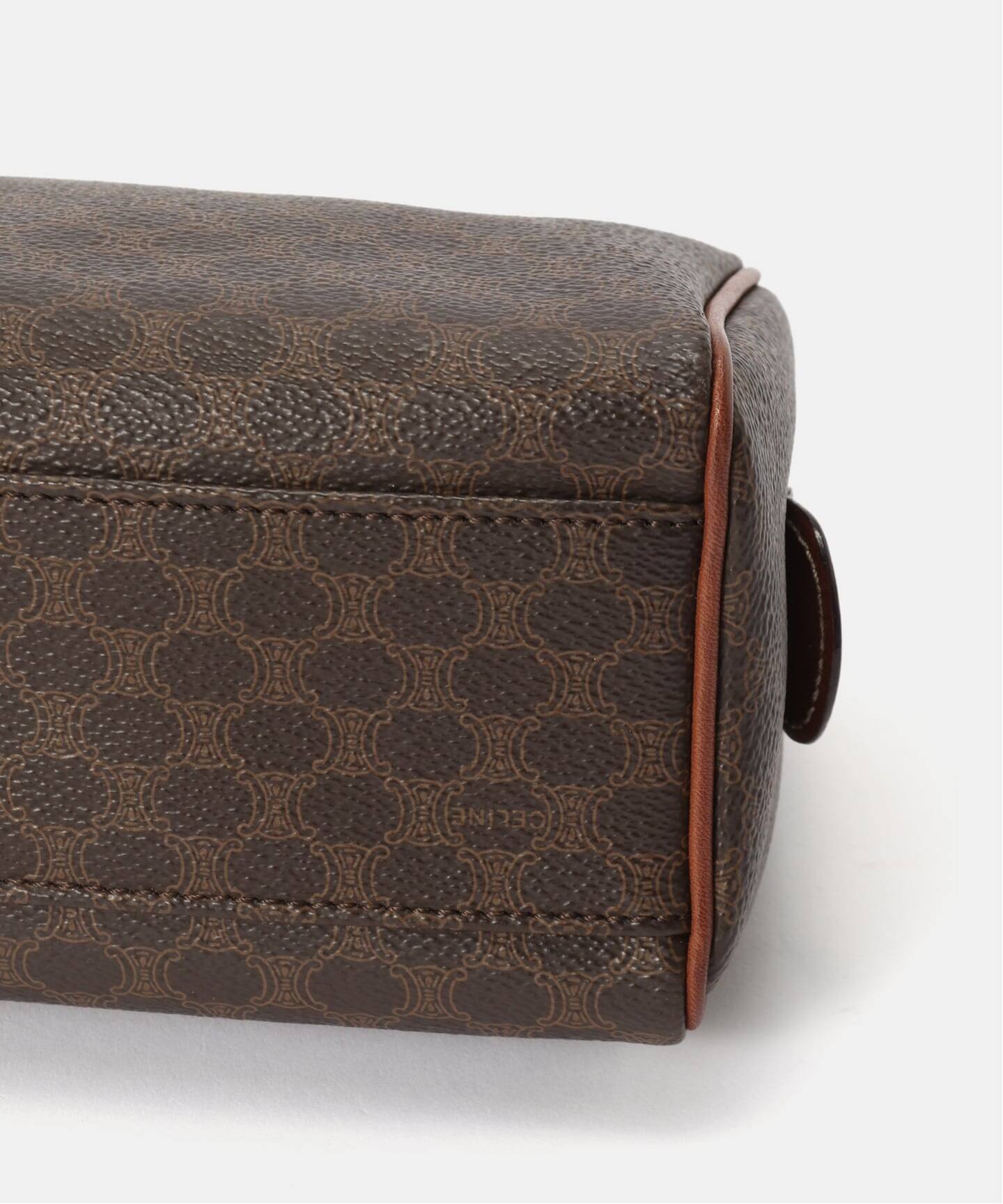 VINTAGE CELINE/セリーヌ】ミニボストンバッグ macadam(ボストン VINTAGE CELINE/セリーヌ】ミニボストンバッグ macadam(ボストン