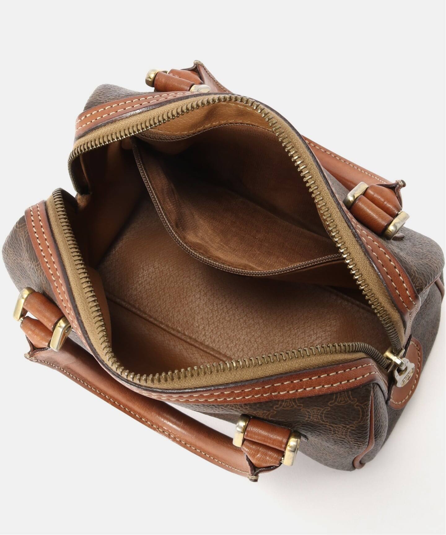 VINTAGE CELINE/セリーヌ】ミニボストンバッグ macadam（ボストン