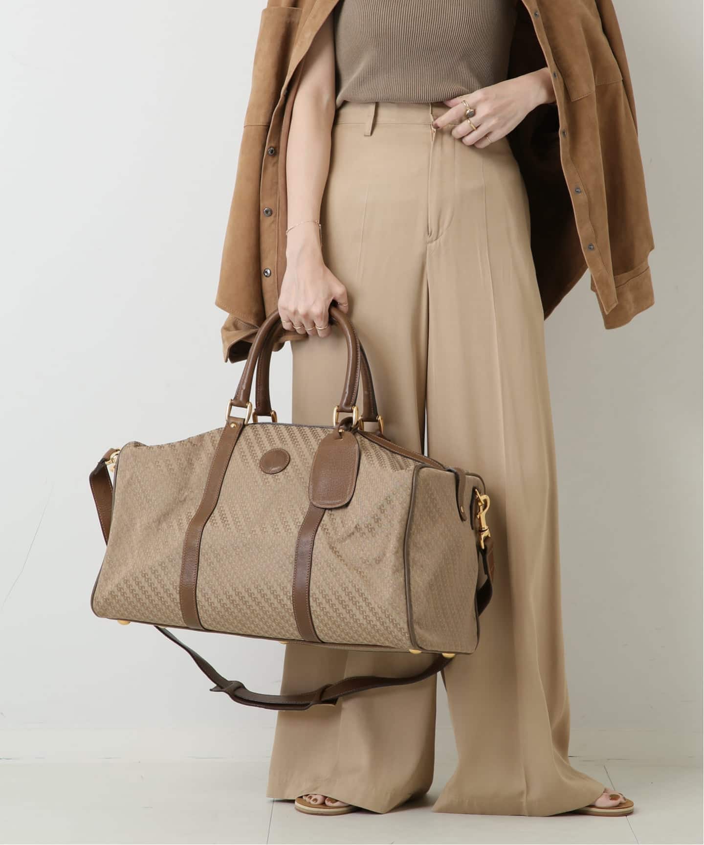 VINTAGE GUCCI/グッチ】ボストンバッグ 2way gg（ボストンバッグ