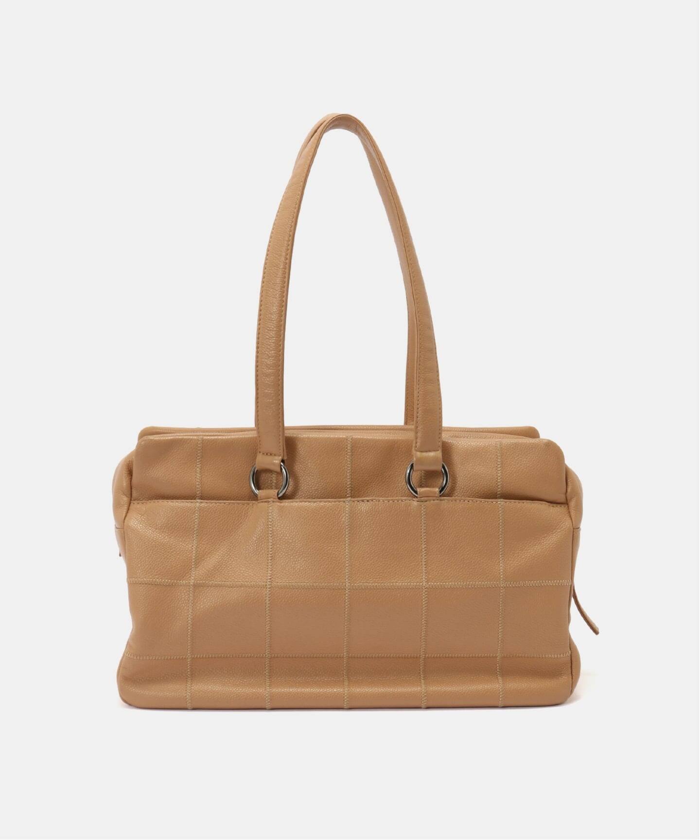 VINTAGE CHANEL/シャネル】 Choco bar ボストンバッグ large（ボストン