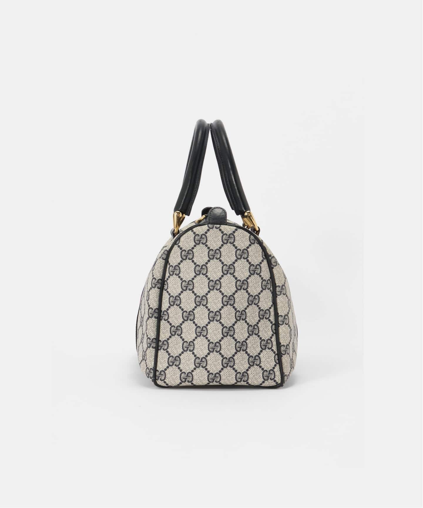 VINTAGE GUCCI/グッチ】ボストンバッグ gg web（ボストンバッグ