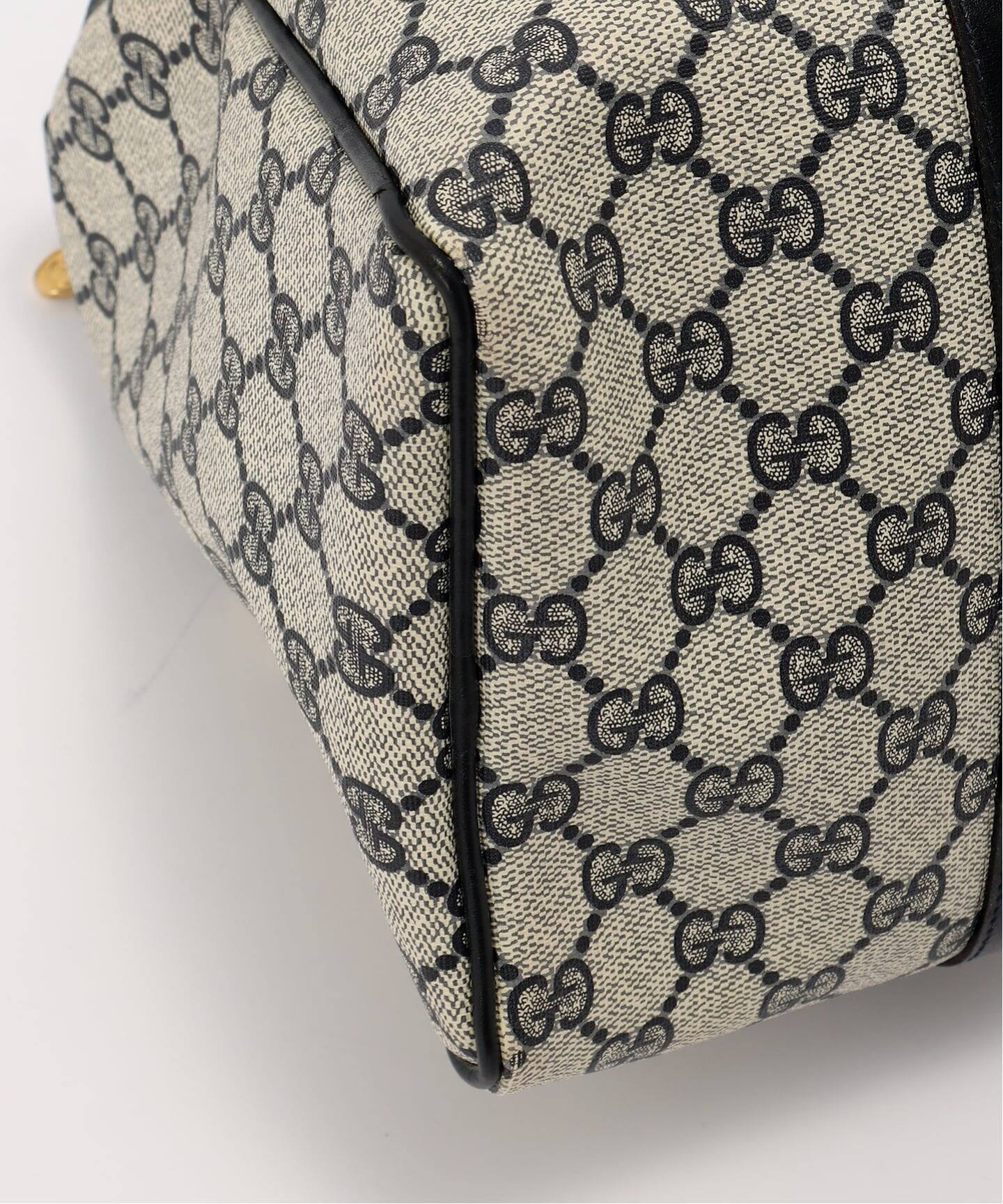 【GUCCI 】GGパターン ボストンバッグ VINTAGE GUCCI/グッチ】ボストンバッグ gg web（ボストンバッグ