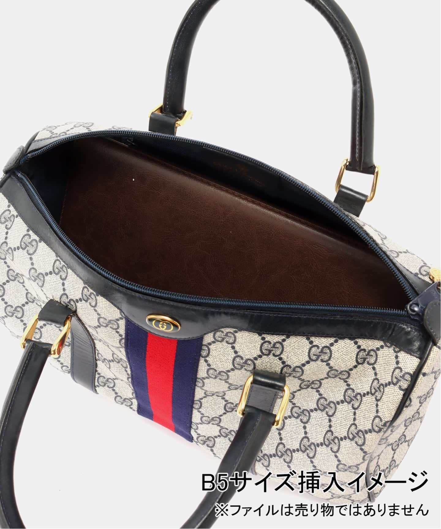VINTAGE GUCCI/グッチ】ボストンバッグ gg web（ボストンバッグ