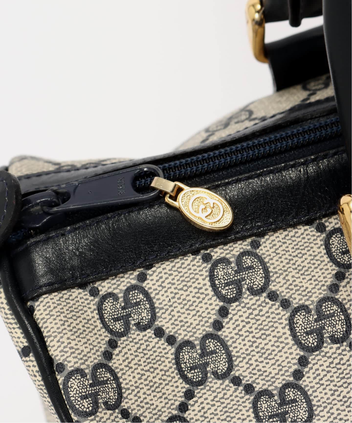 VINTAGE GUCCI/グッチ】ボストンバッグ gg web（ボストンバッグ