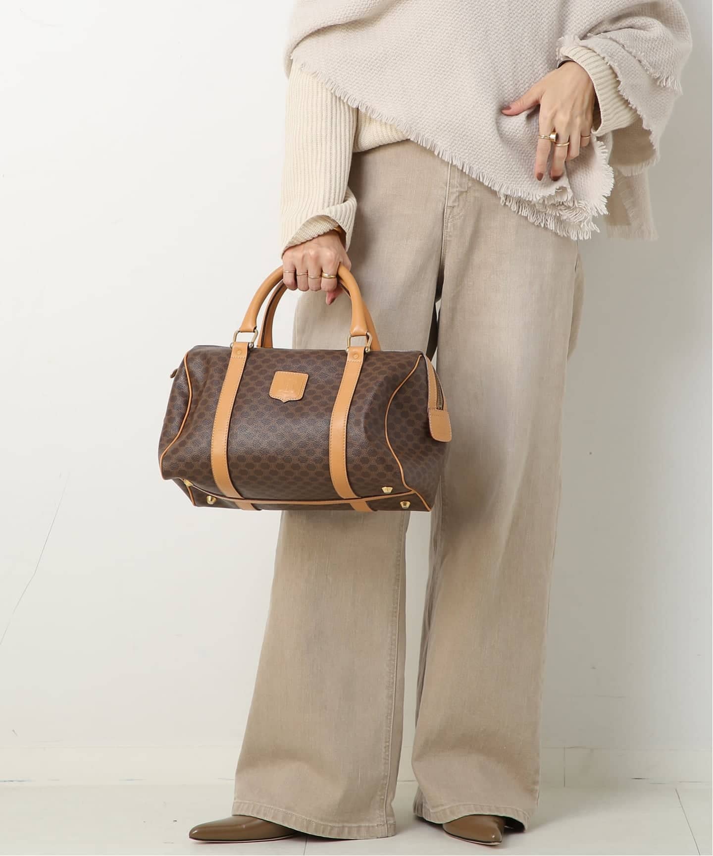 CELINE/セリーヌ】ボストンバッグ 30 macadam（ボストンバッグ