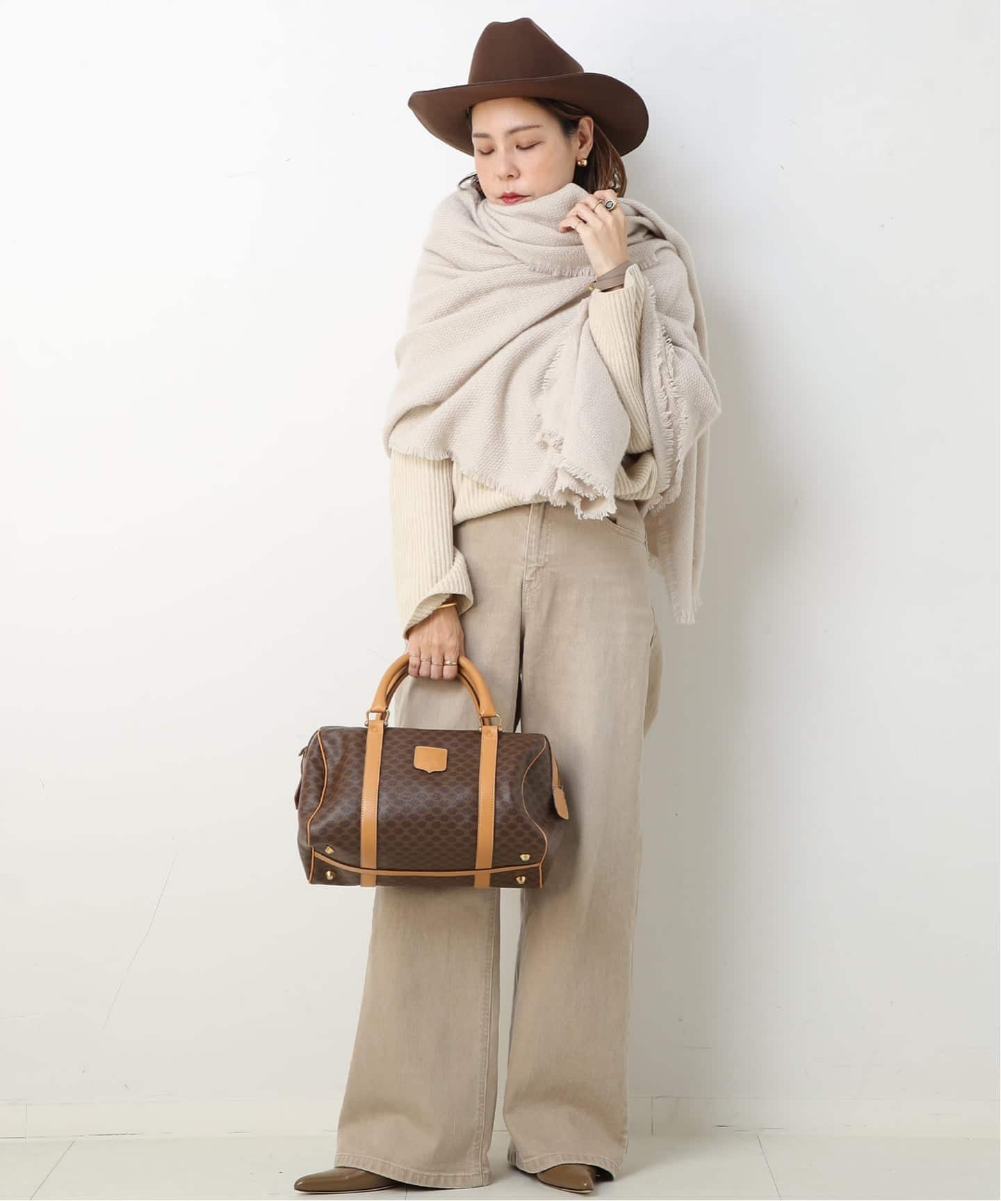 CELINE/セリーヌ】ボストンバッグ 30 macadam（ボストンバッグ