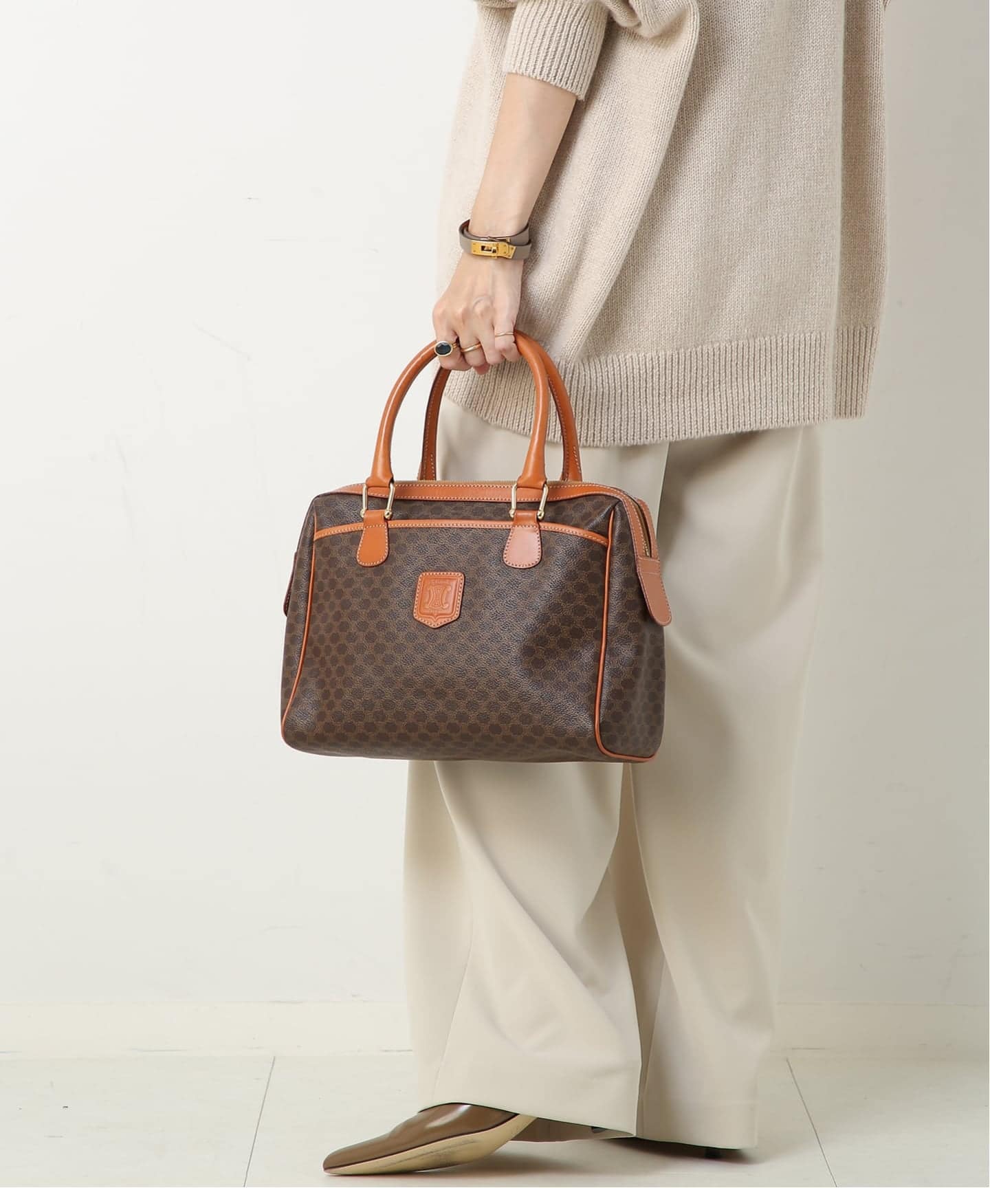 CELINE/セリーヌ】ボストンバッグ 30 macadam（ボストンバッグ