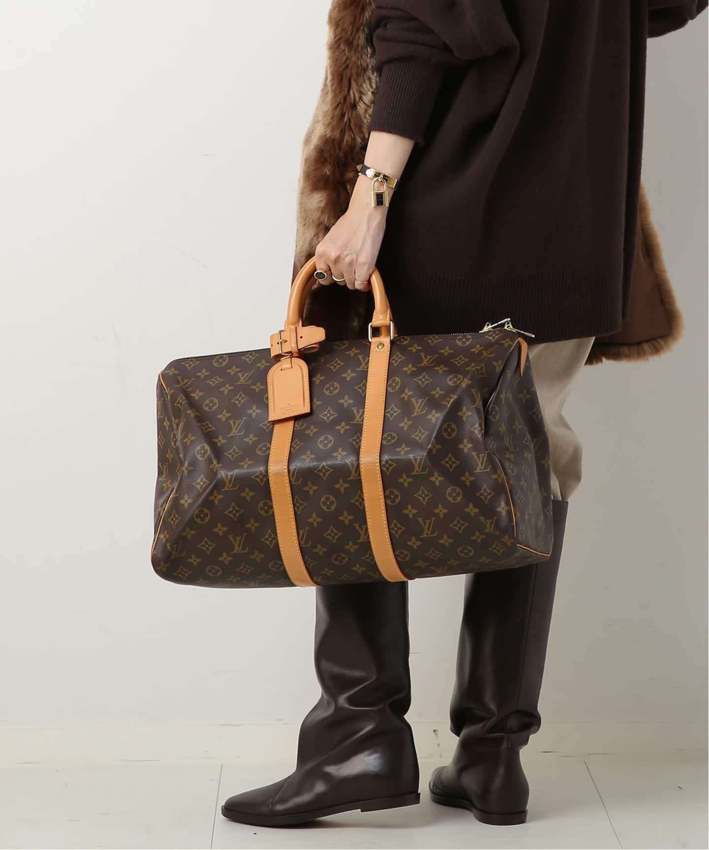 VINTAGE LOUIS VUITTON/ルイ ヴィトン】Keepall 45（ボストンバッグ