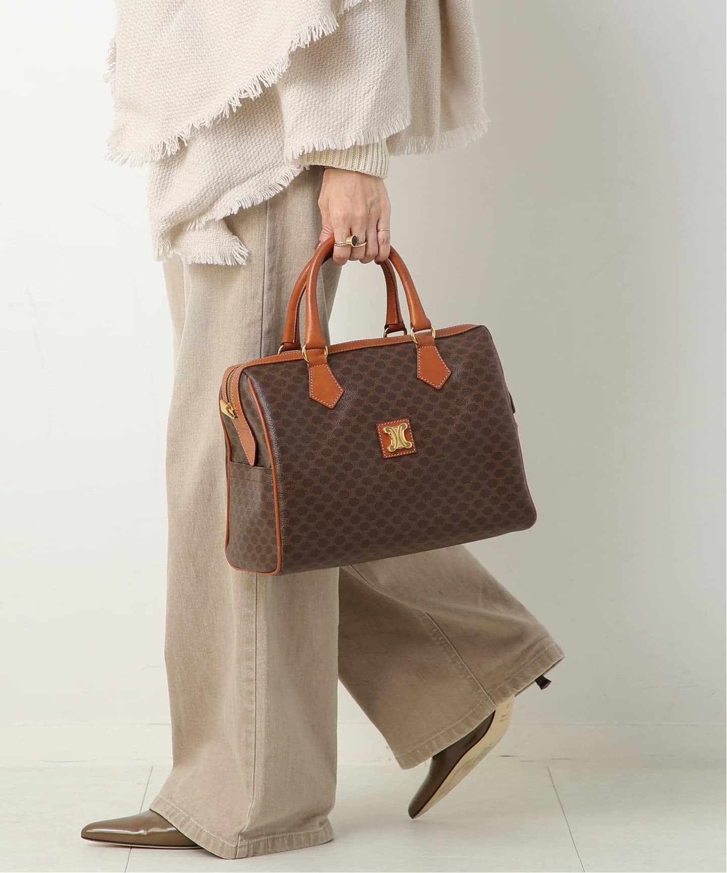 CELINE/セリーヌ】ボストンバッグ 30 macadam（ボストンバッグ