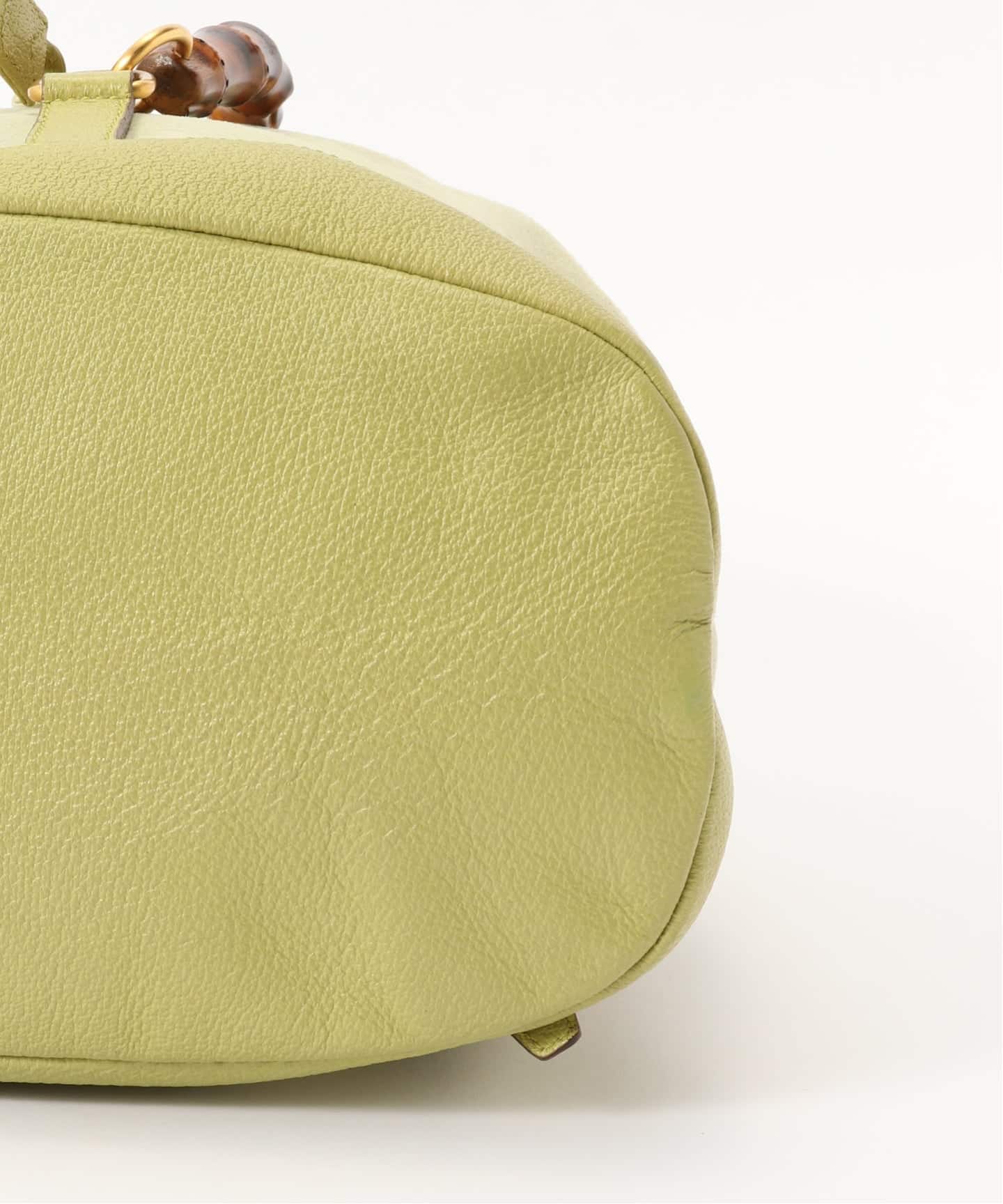 VINTAGE GUCCI/グッチ】Bamboo バックパック suede（バックパック
