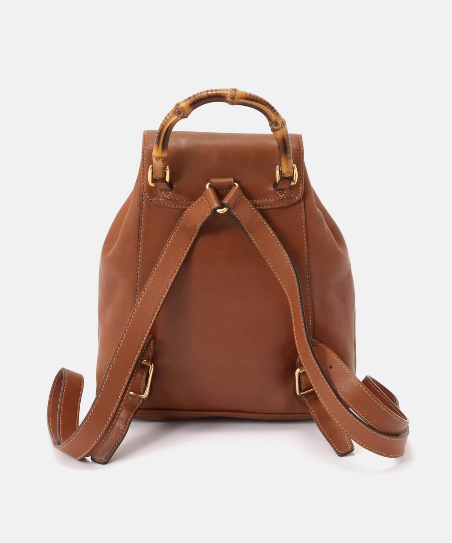 VINTAGE GUCCI/グッチ】Bamboo backpack mini（バックパック／リュック