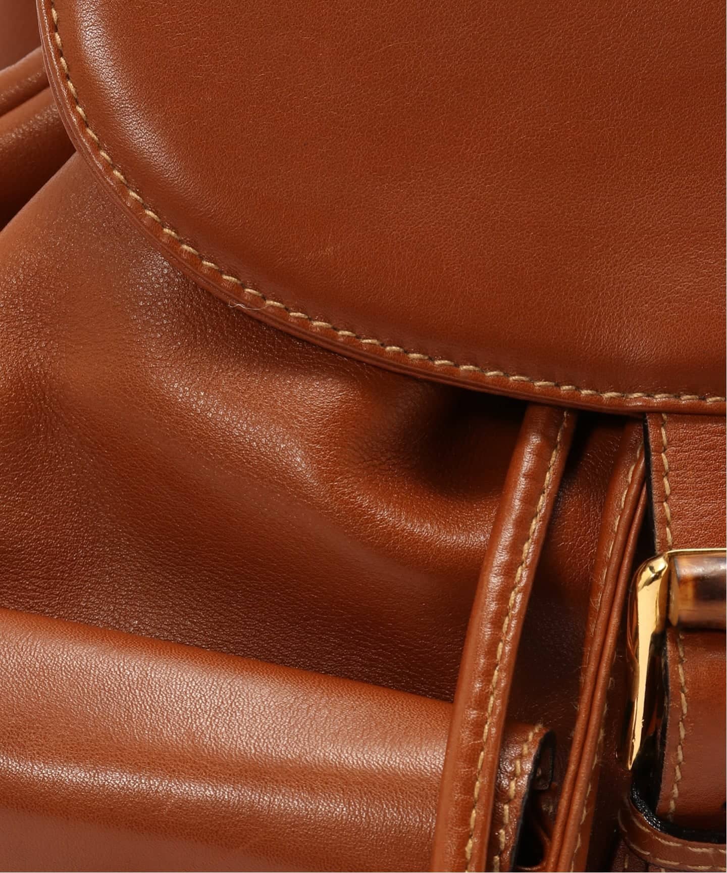 VINTAGE GUCCI/グッチ】Bamboo backpack（バックパック／リュック