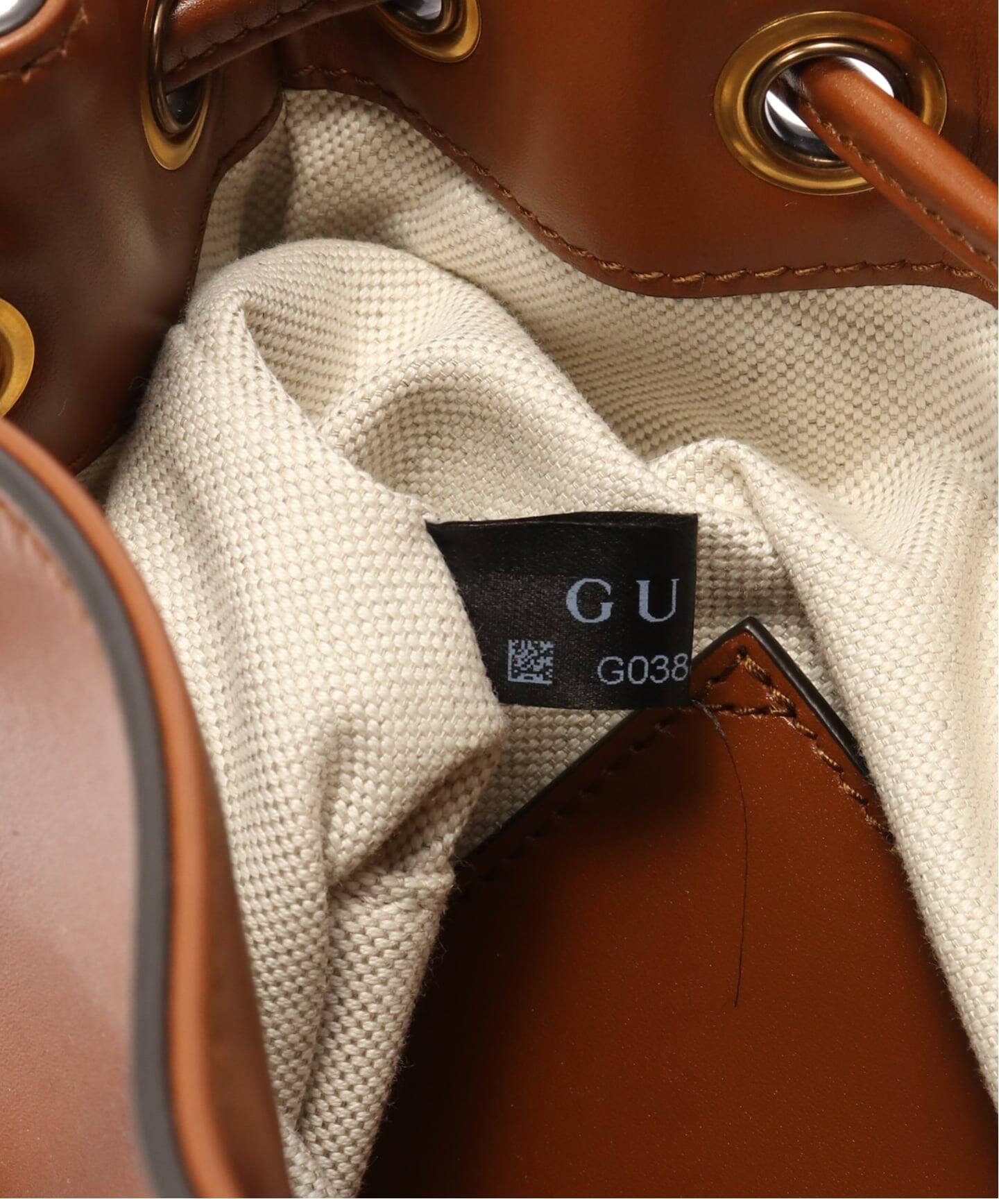 VINTAGE GUCCI/グッチ】Bamboo backpack（バックパック／リュック
