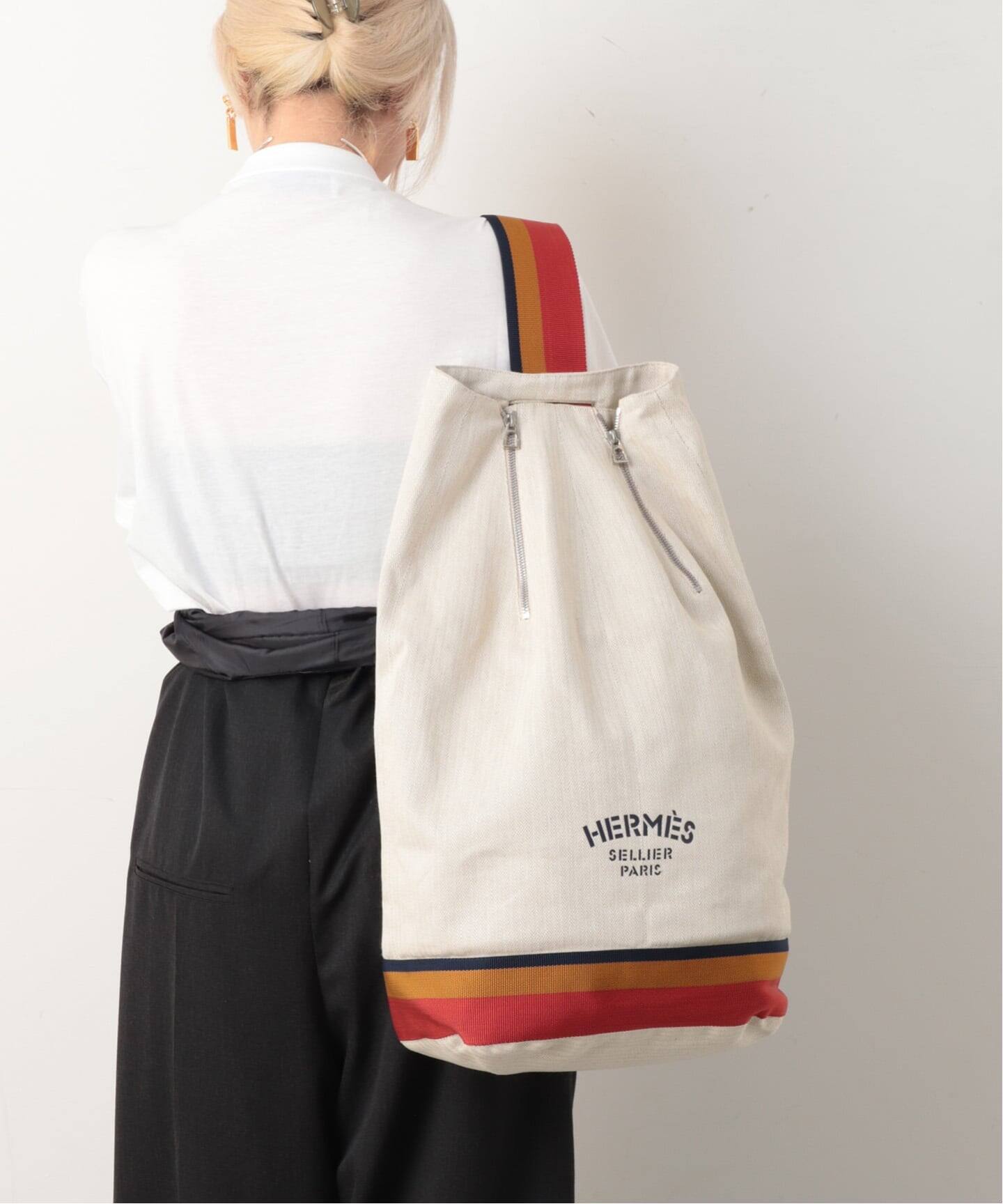 VINTAGE HERMES/エルメス】Cavalier（バックパック／リュック