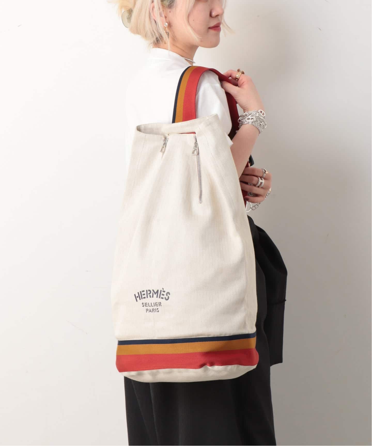 VINTAGE HERMES/エルメス】Cavalier（バックパック／リュック