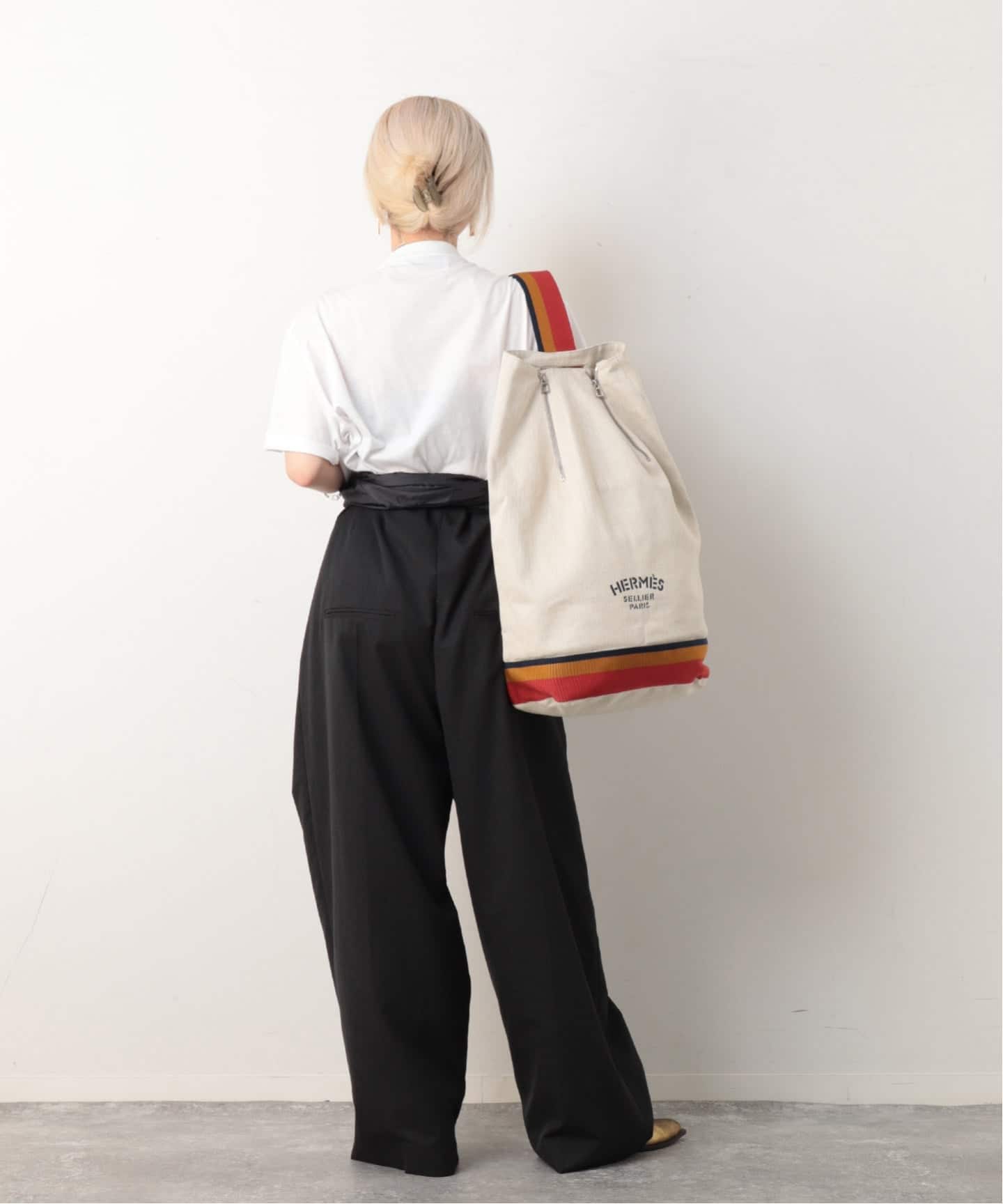 VINTAGE HERMES/エルメス】Cavalier（バックパック／リュック
