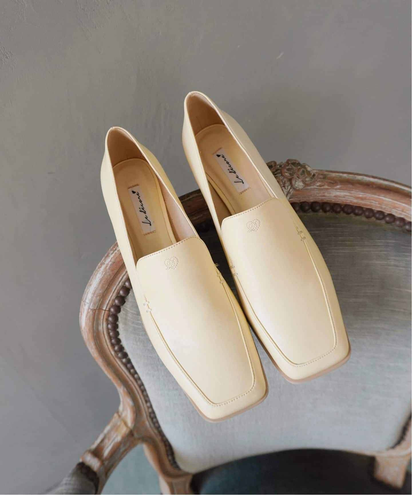 WEB+一部店舗限定》Le decore / ル デコレ classic loafer パンプス