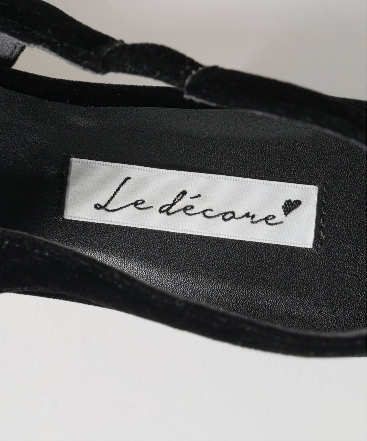 WEB+一部店舗限定》Le decore / ル デコレclassic ribbon パンプス