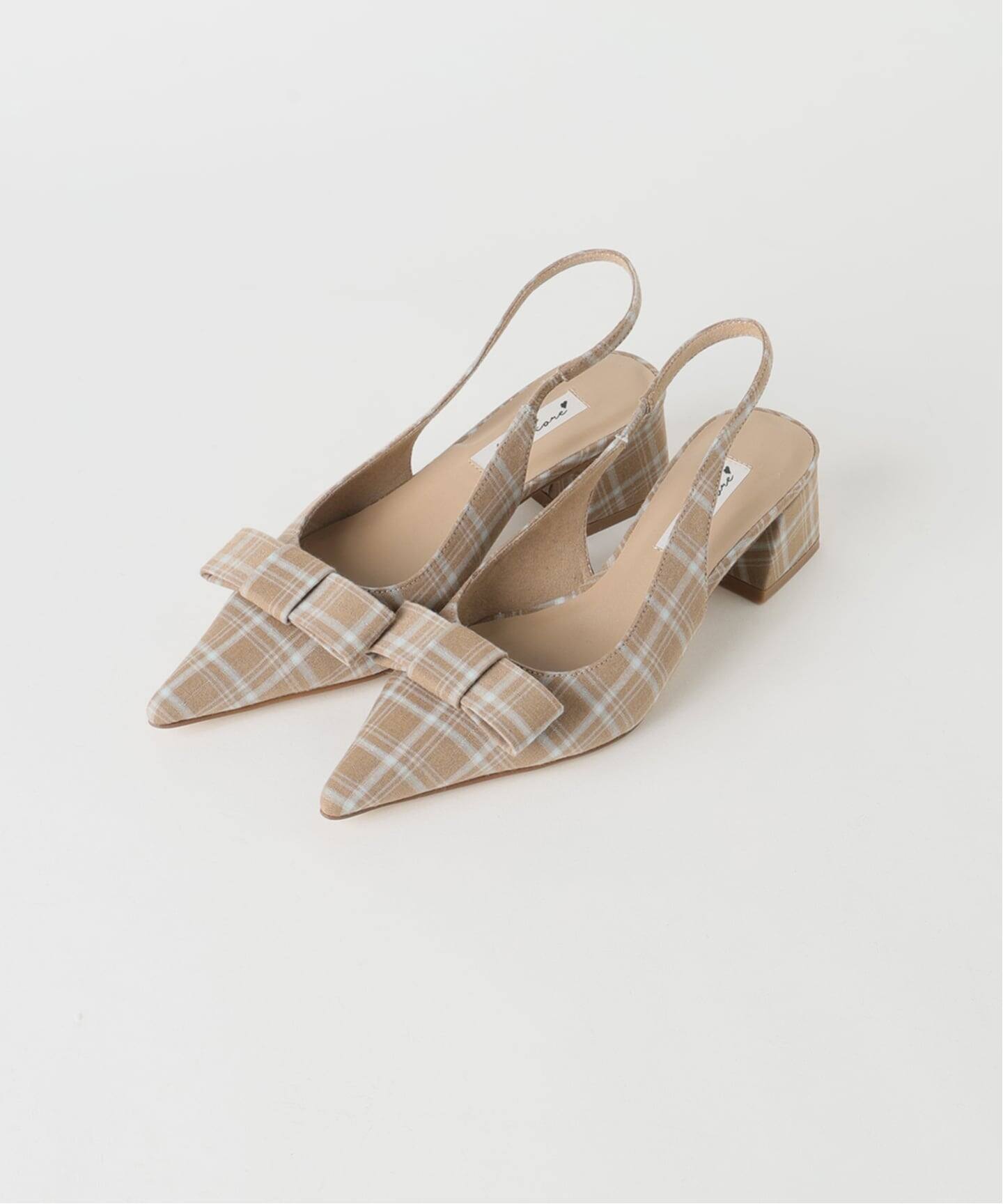 WEB+一部店舗限定》Le decore / ル デコレclassic ribbon パンプス