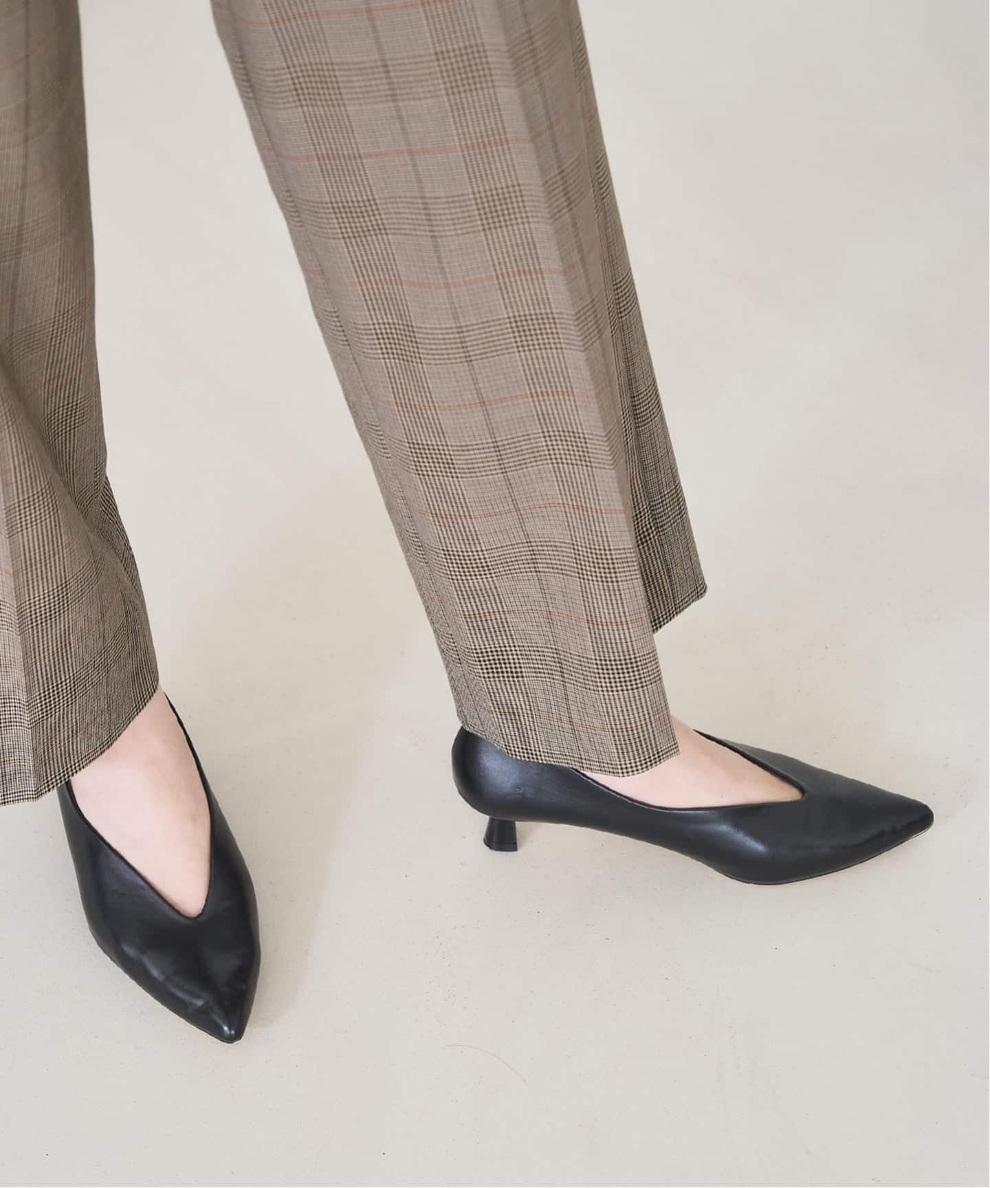 追加》4.5cmポインテッドハイバンプパンプス（パンプス）｜LE TALON
