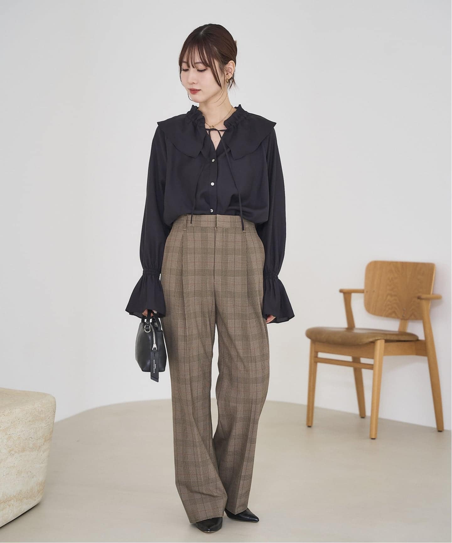 追加》4.5cmポインテッドハイバンプパンプス（パンプス）｜LE TALON
