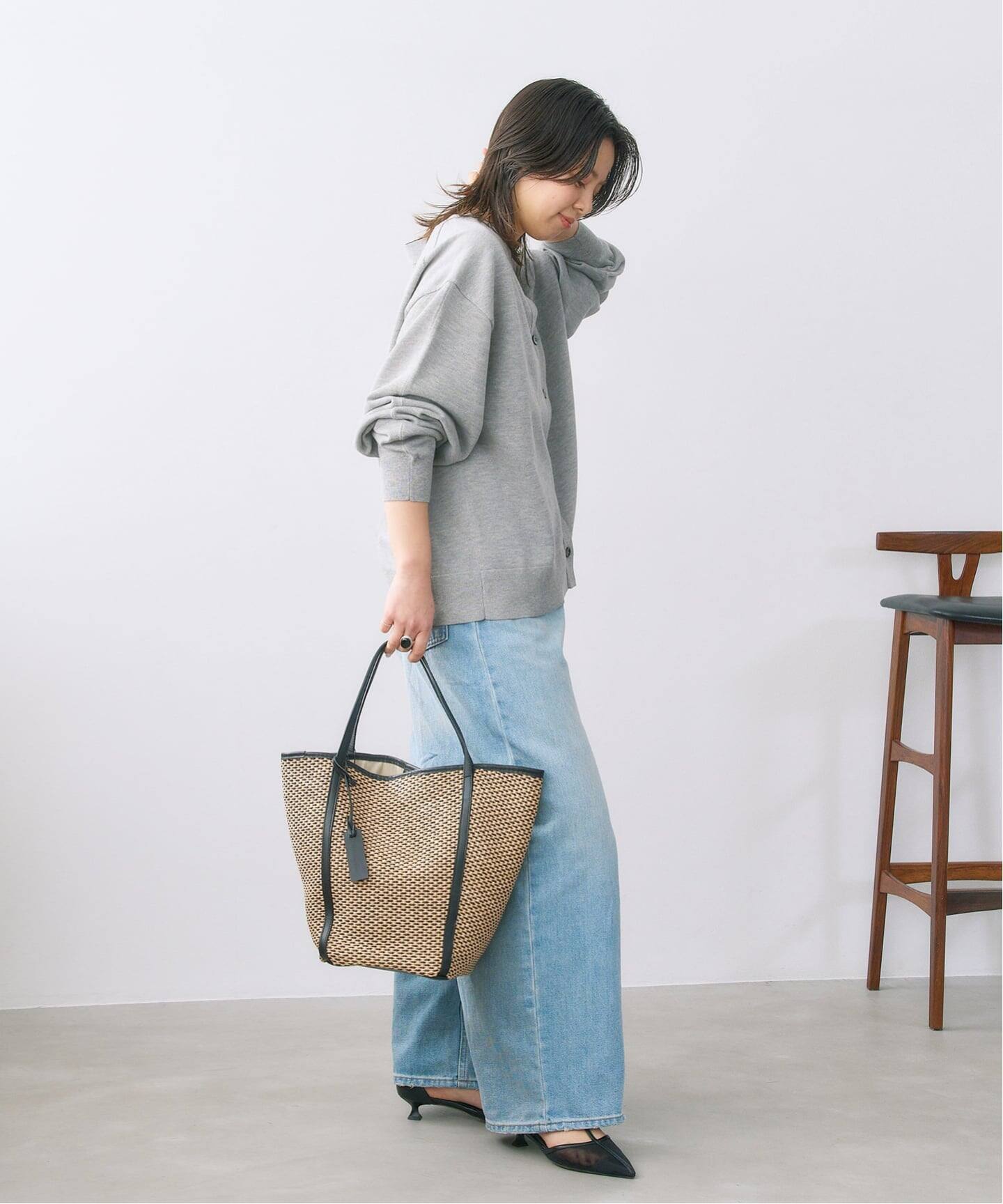 追加予約》3.5cmTストラップシアーパンプス（パンプス）｜LE TALON（ル