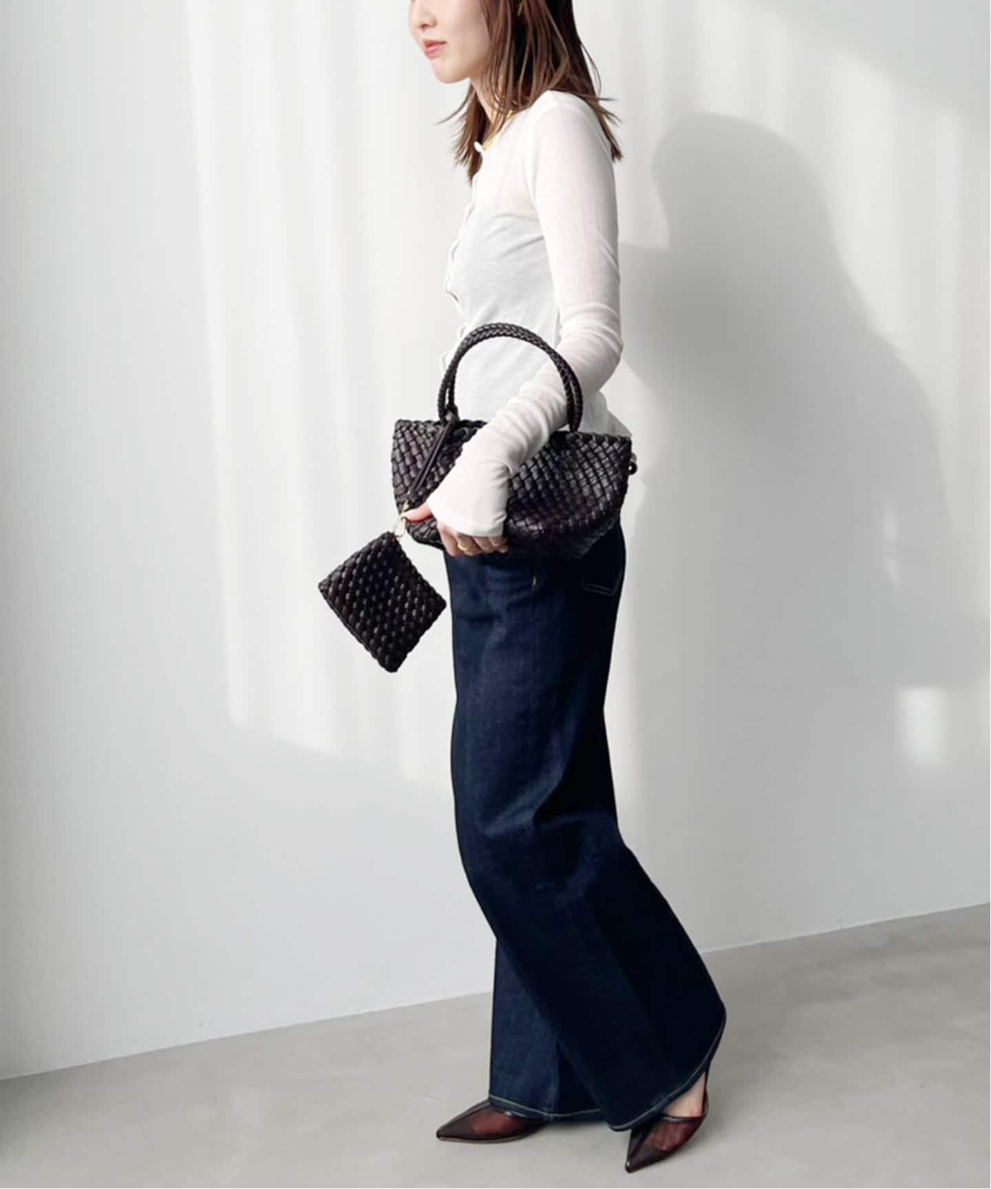 追加予約》3.5cmTストラップシアーパンプス（パンプス）｜LE TALON（ル